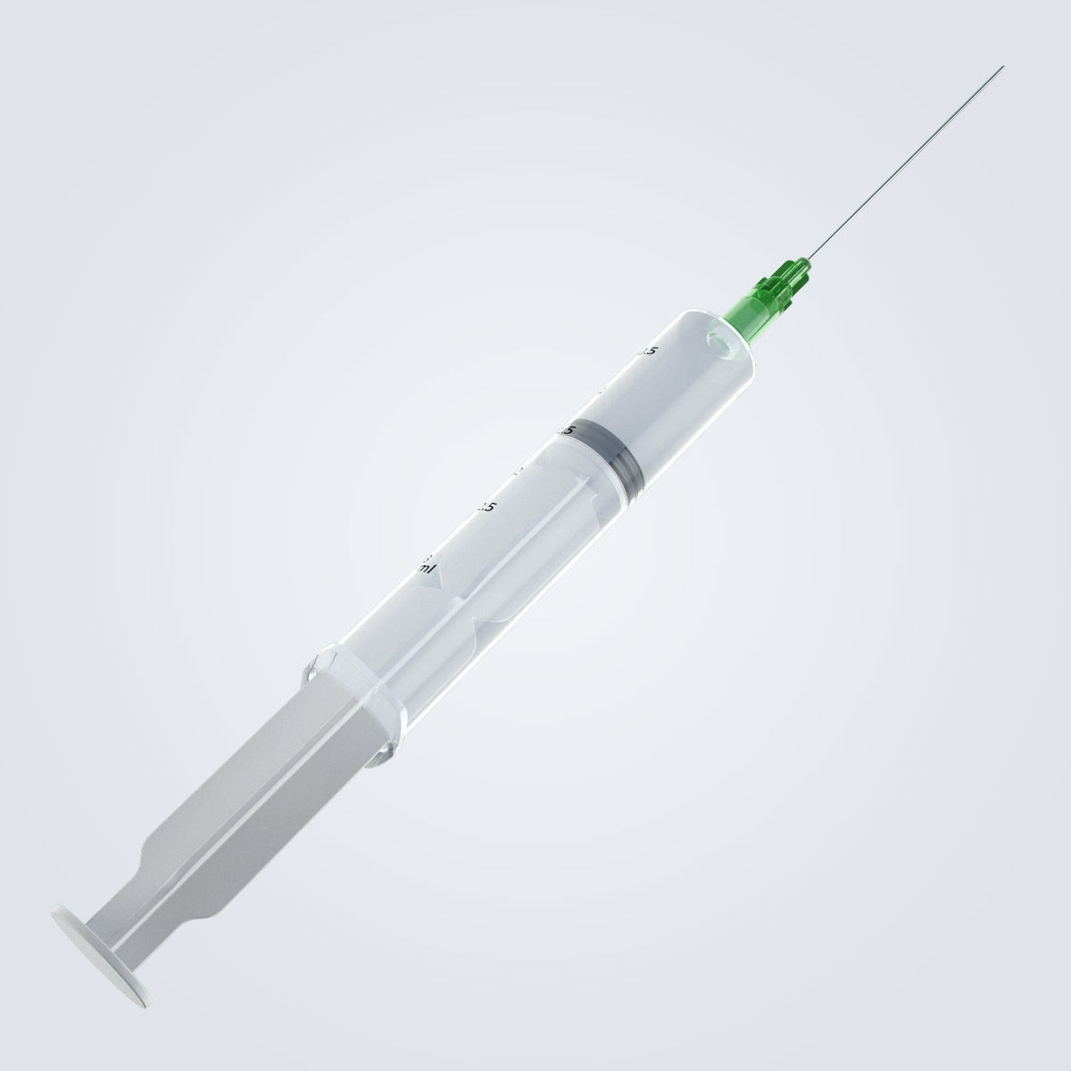 Syringe 3ml 3D model_4