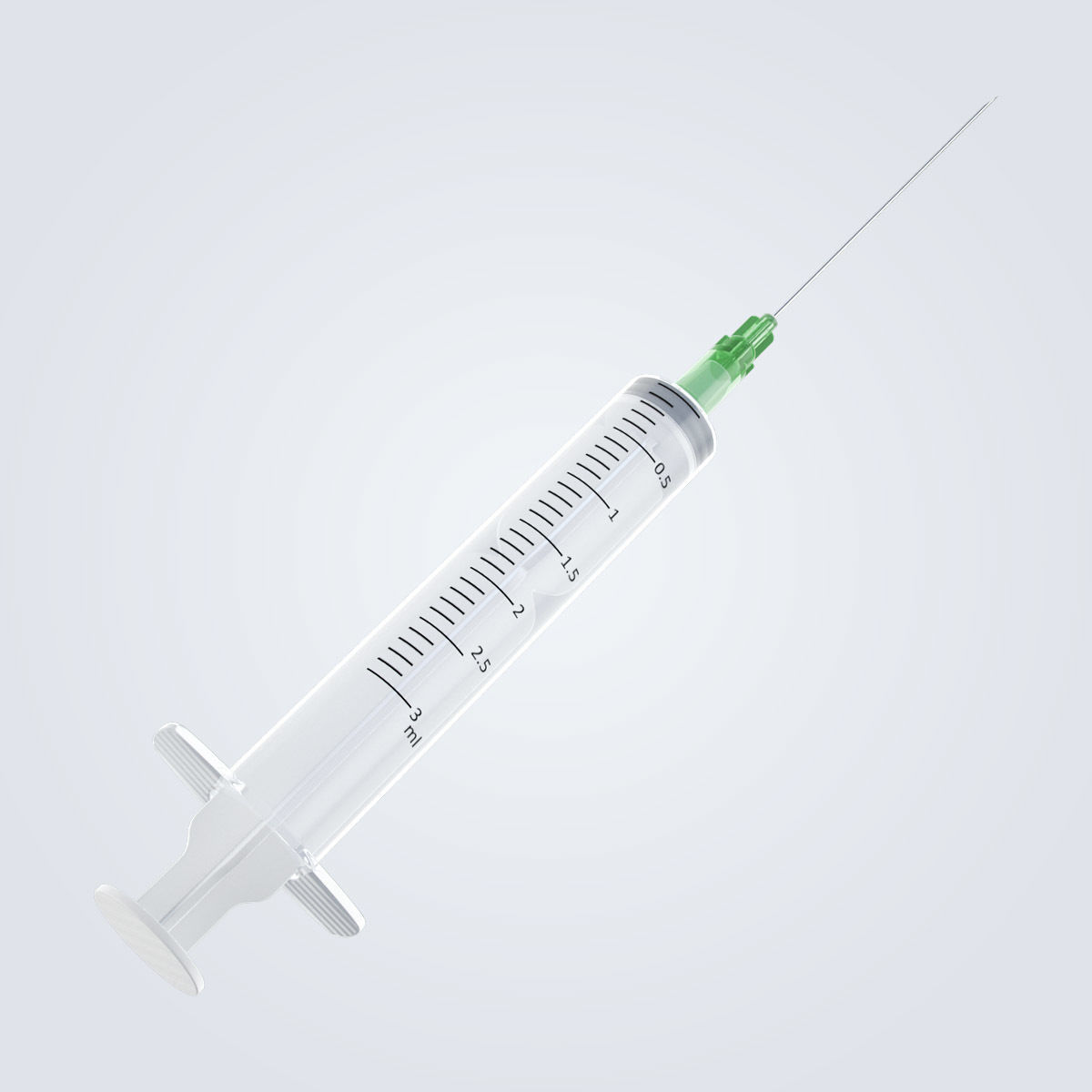 Syringe 3ml 3D model_3