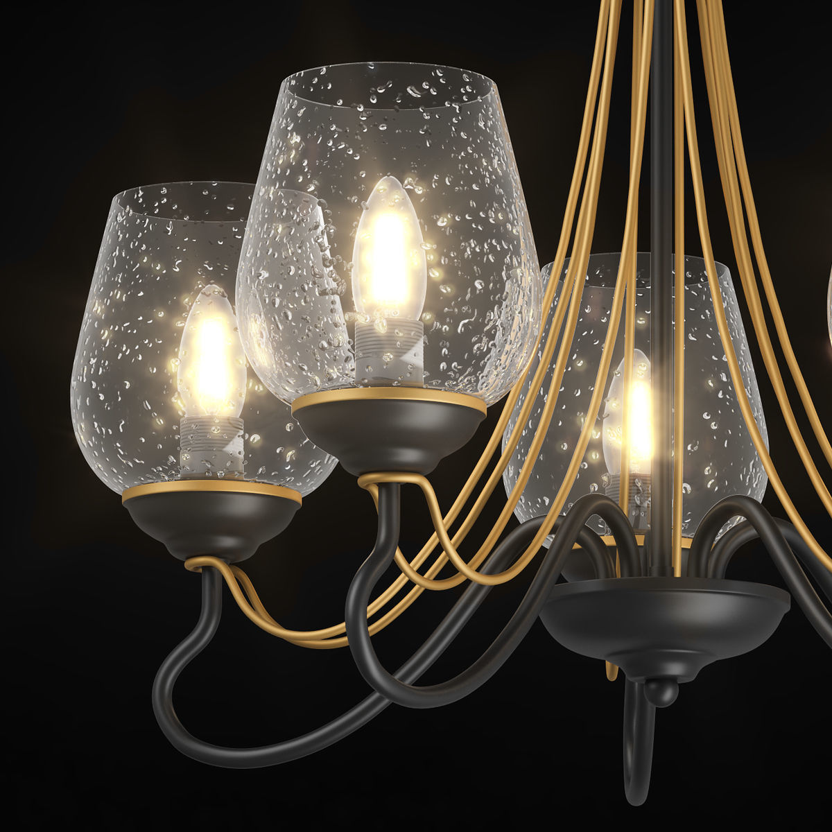 734057 Bolla Lightstar Chandelier 3D model_5