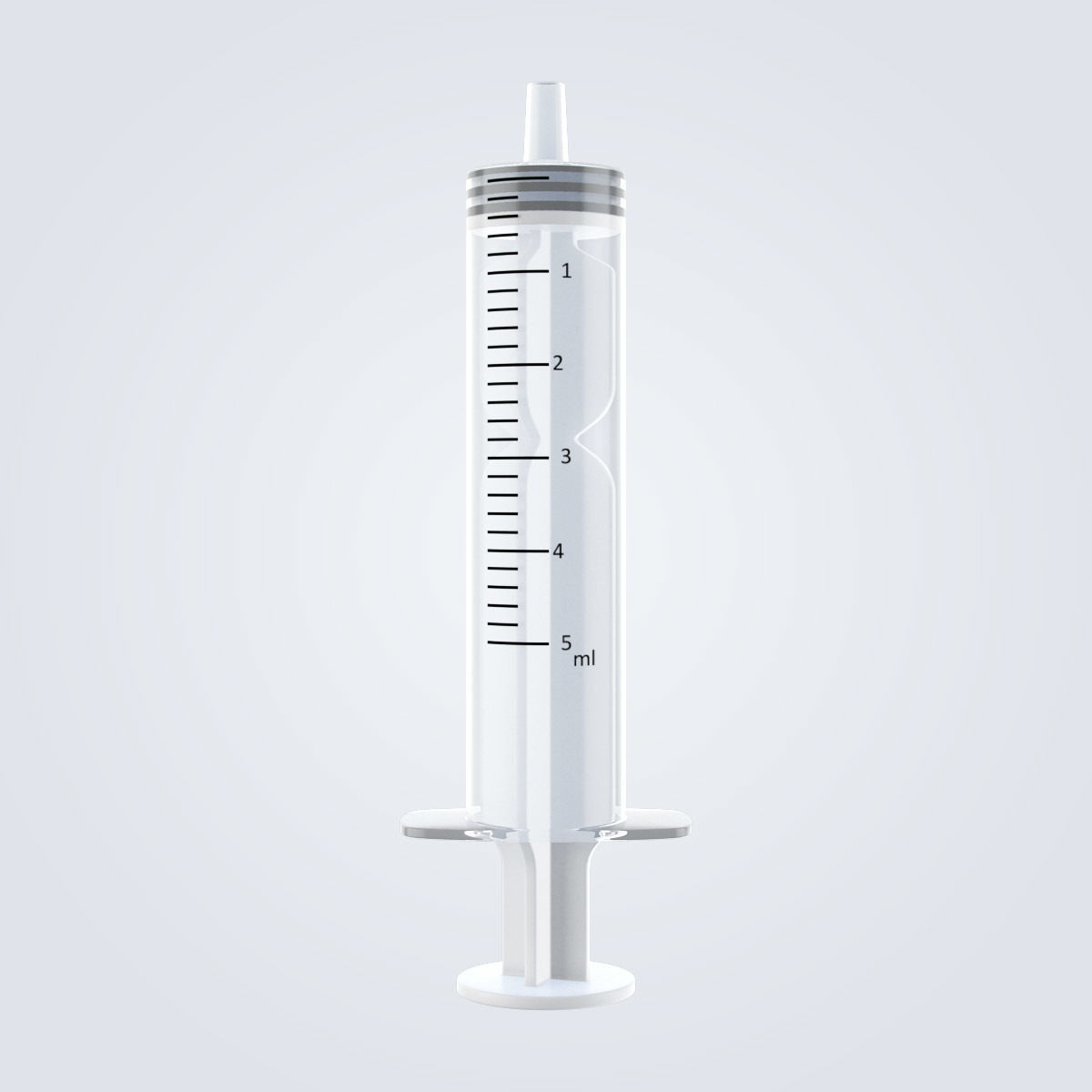 Syringe 5ml 3D model_2
