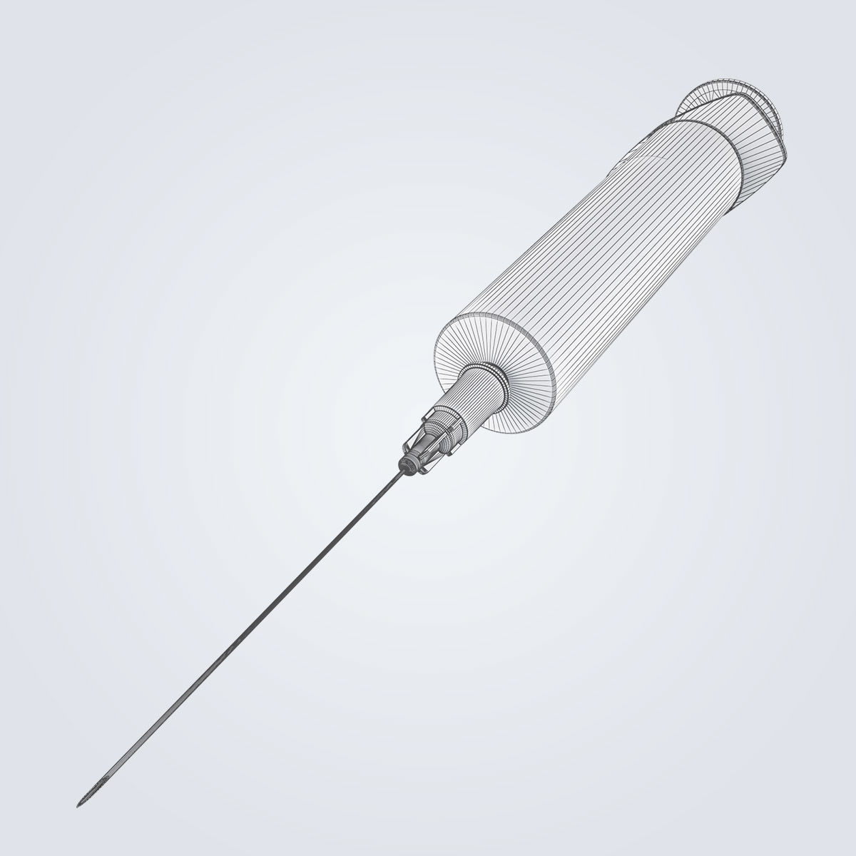 Syringe 10 ml 3D model_14