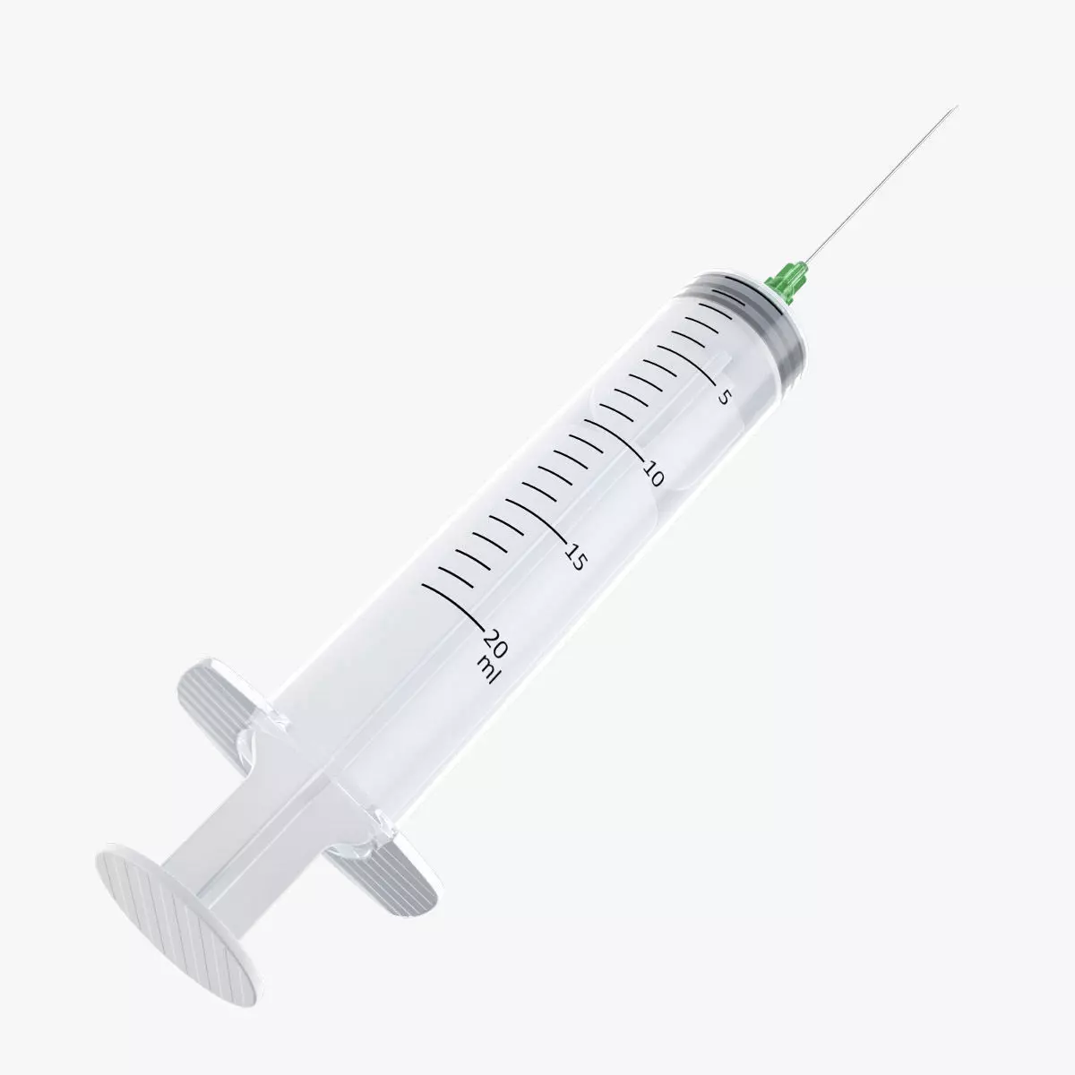 Syringe 20ml 3D model