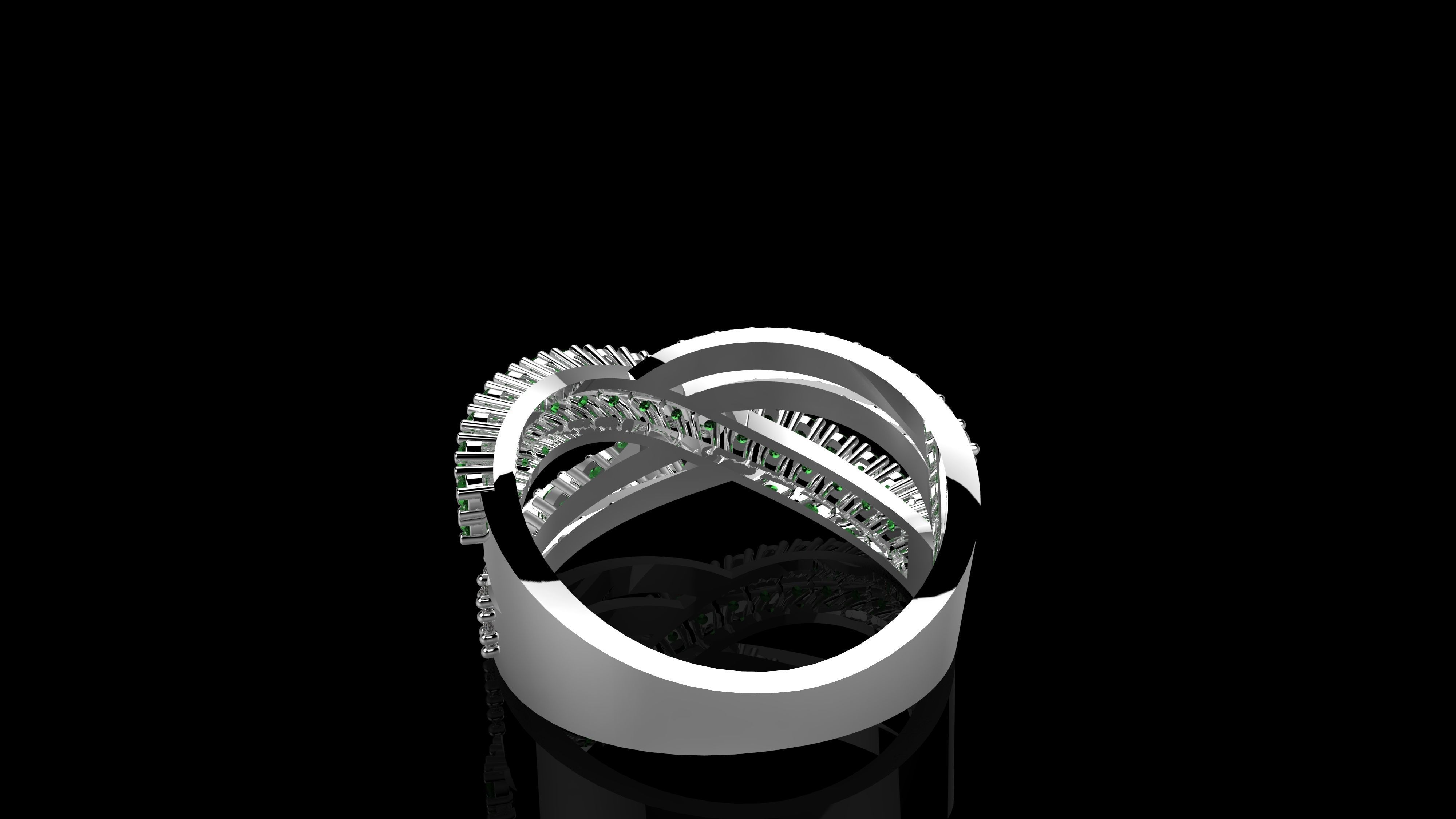 M RINGS N41 3D print model_4