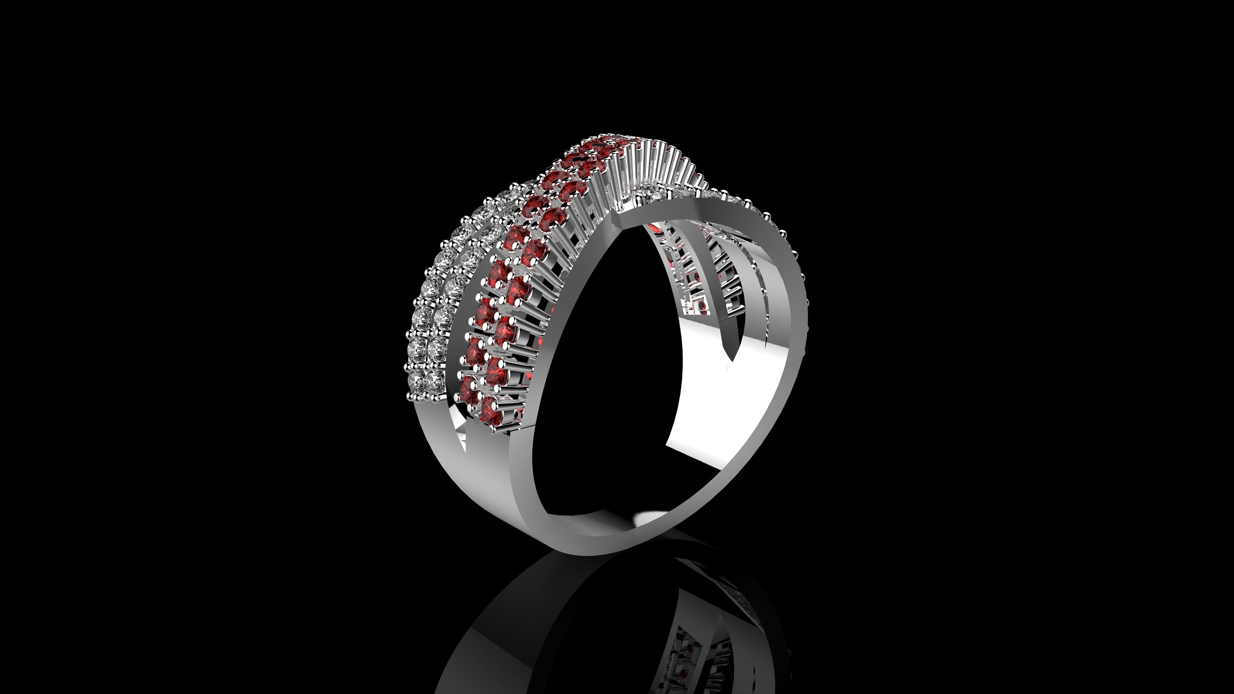 M RINGS N41 3D print model_1