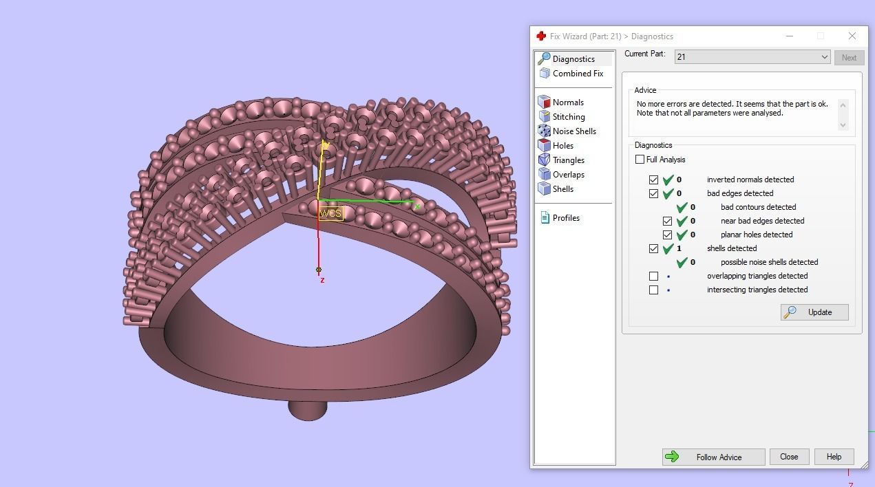 M RINGS N41 3D print model_9