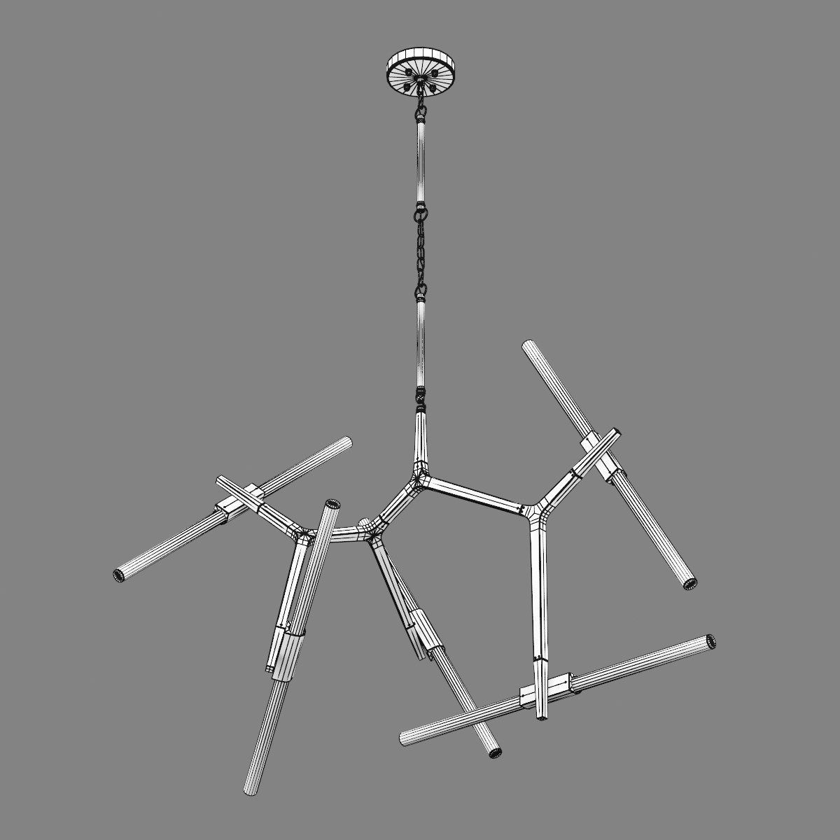 74210x Struttura Lightstar Chandelier 3D model_9