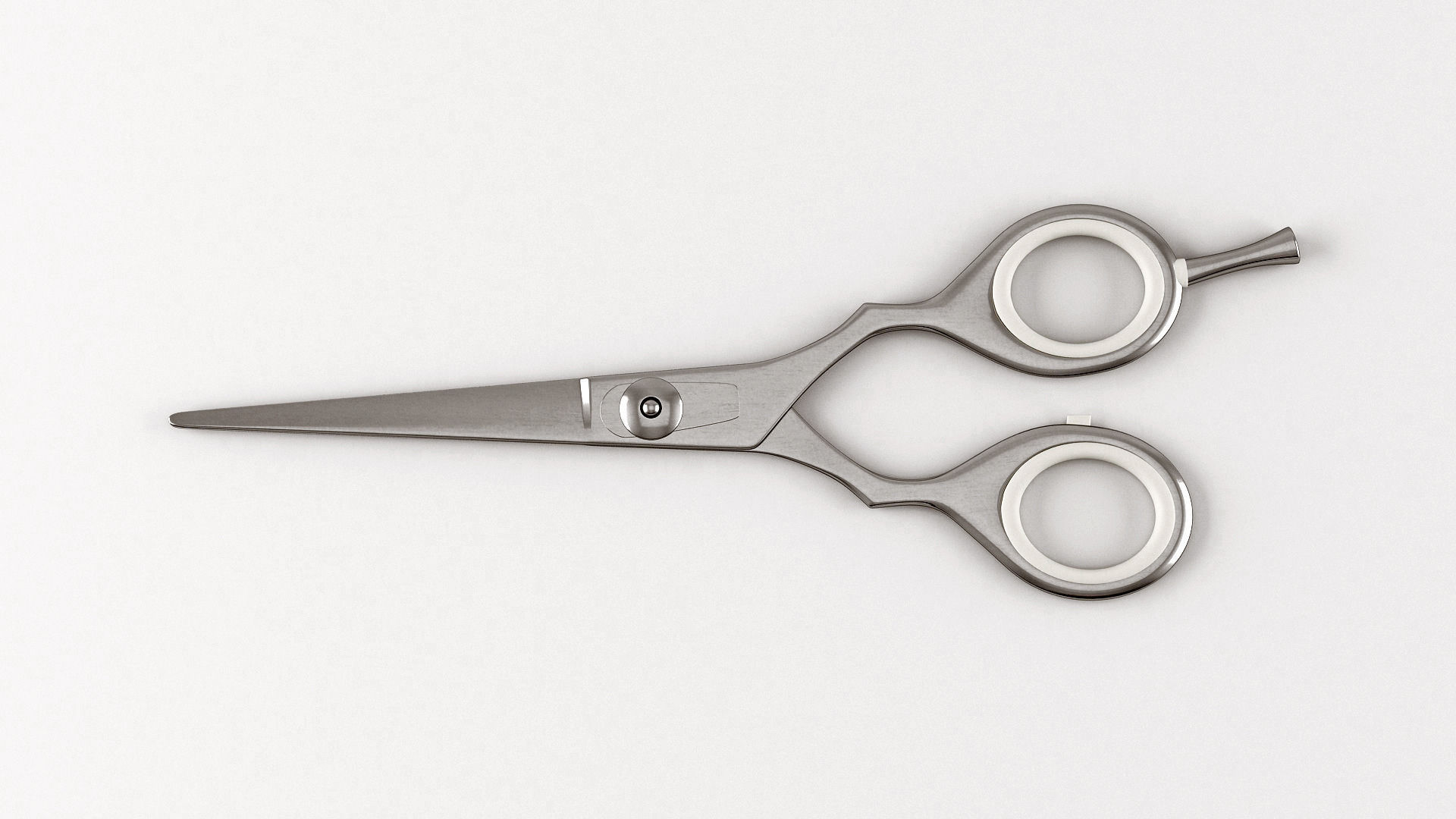Scissors pair of 3D model_6