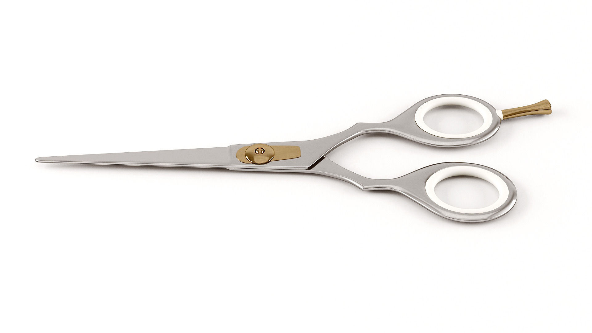 Scissors pair of 3D model_1