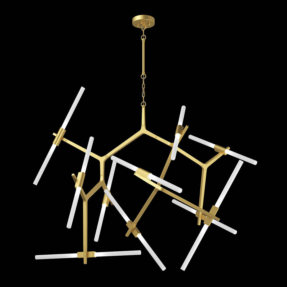 74220x Struttura Lightstar Chandelier 3D model_2