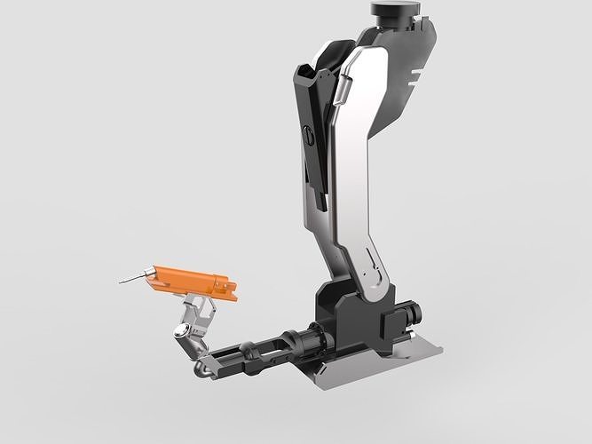 Medicine arm robotic scifi  3D model