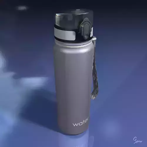 Reusable Plastic Water Bottle