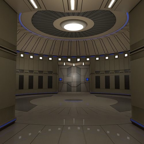 Sci Fi Room  3D model