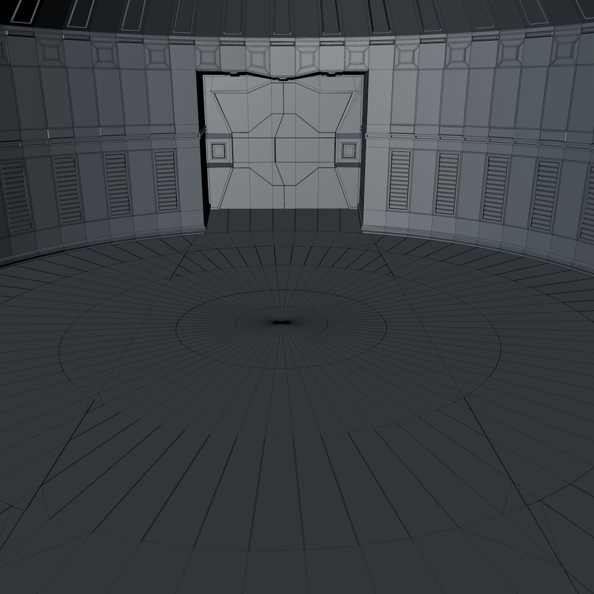 Sci Fi Room  3D model_8