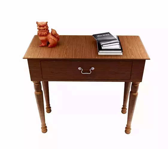  Wooden Console with drawer