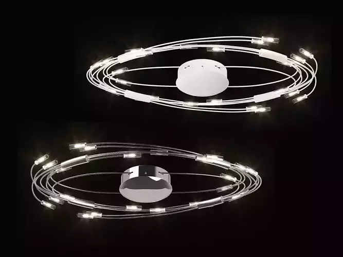 78424x Ovale Lightstar Chandelier