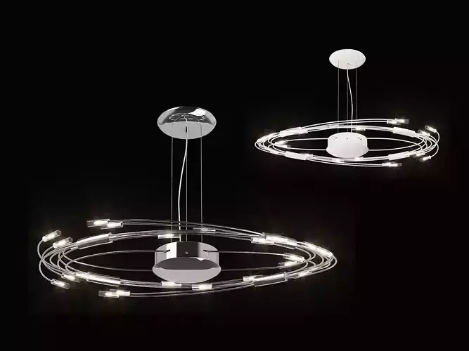 78434x Ovale Lightstar Chandelier