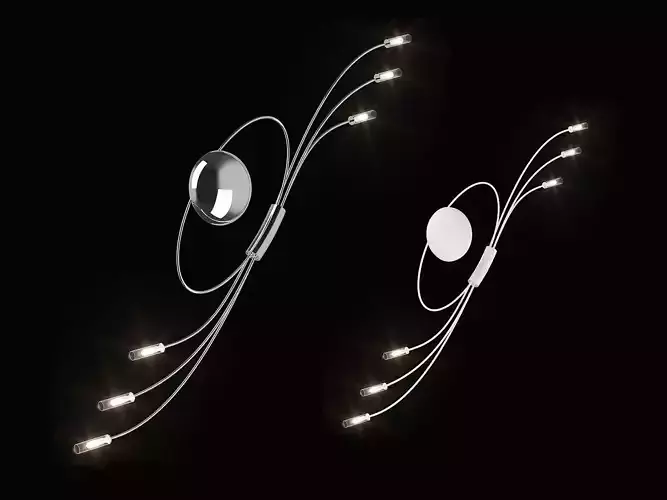 78466x Ovale Lightstar Sconce 3D model