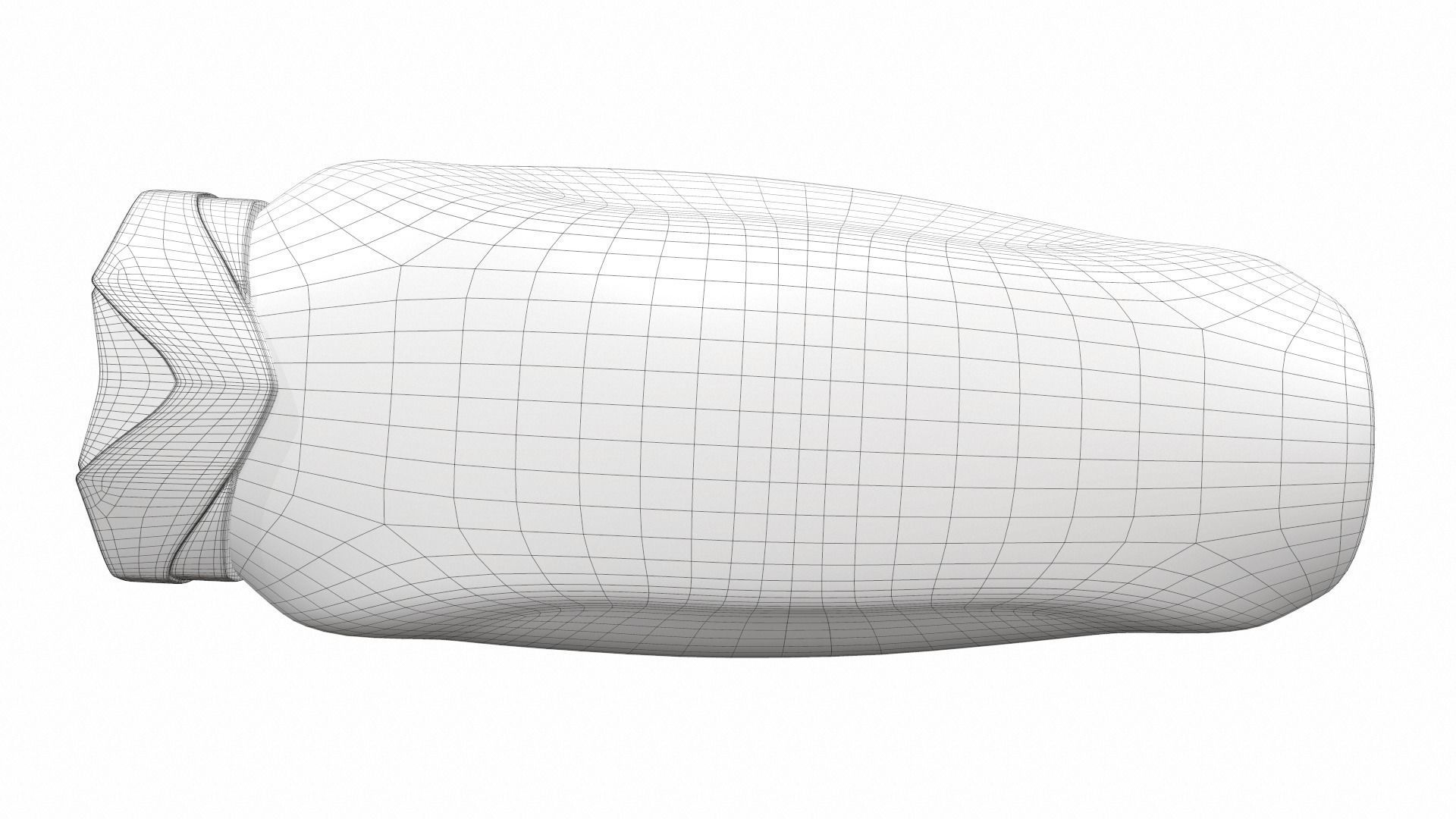 Shampoo whole coconut 3D model_14