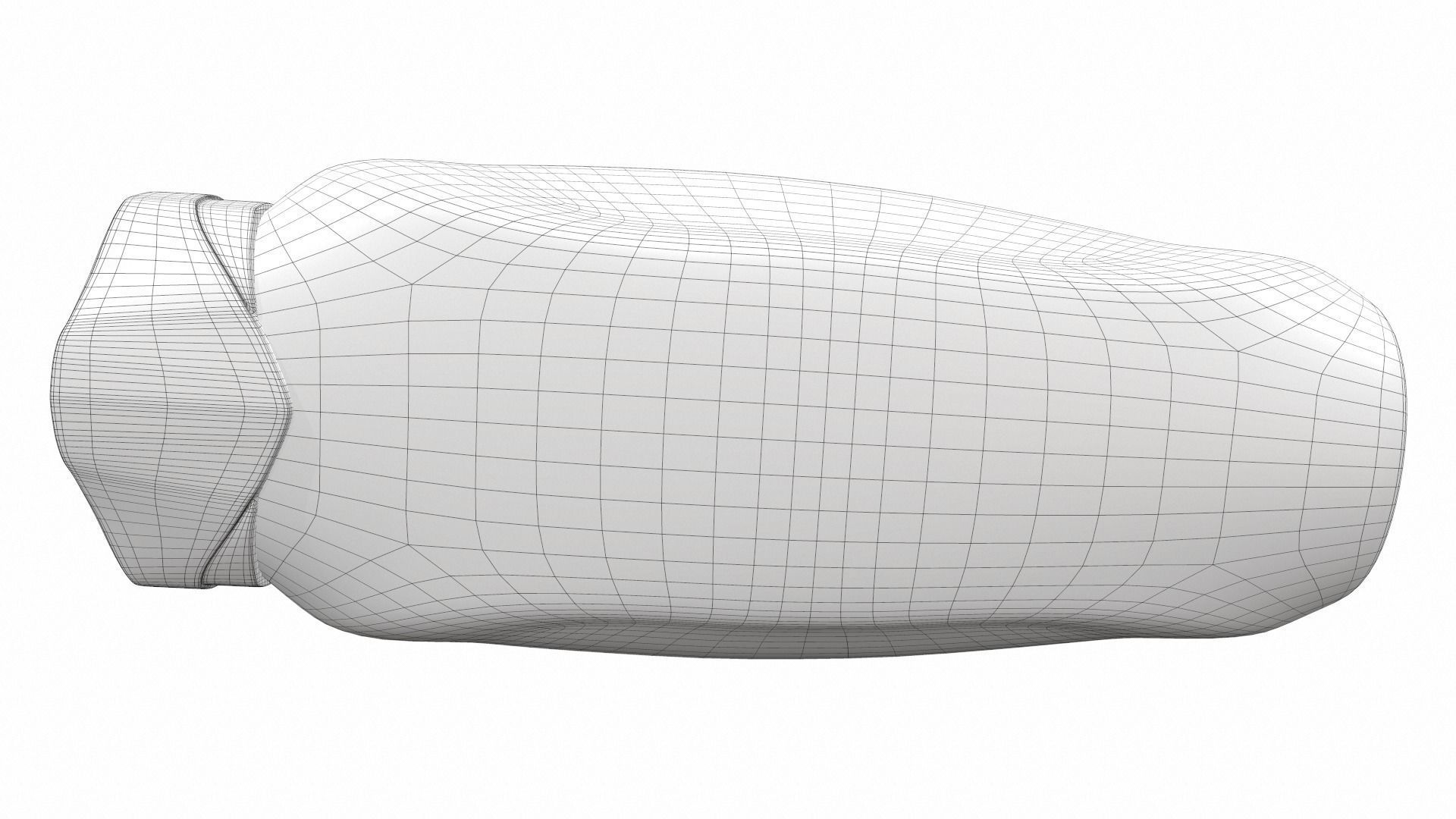 Shampoo whole coconut 3D model_16