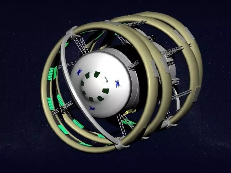 Starship Pegasus 3D model_0