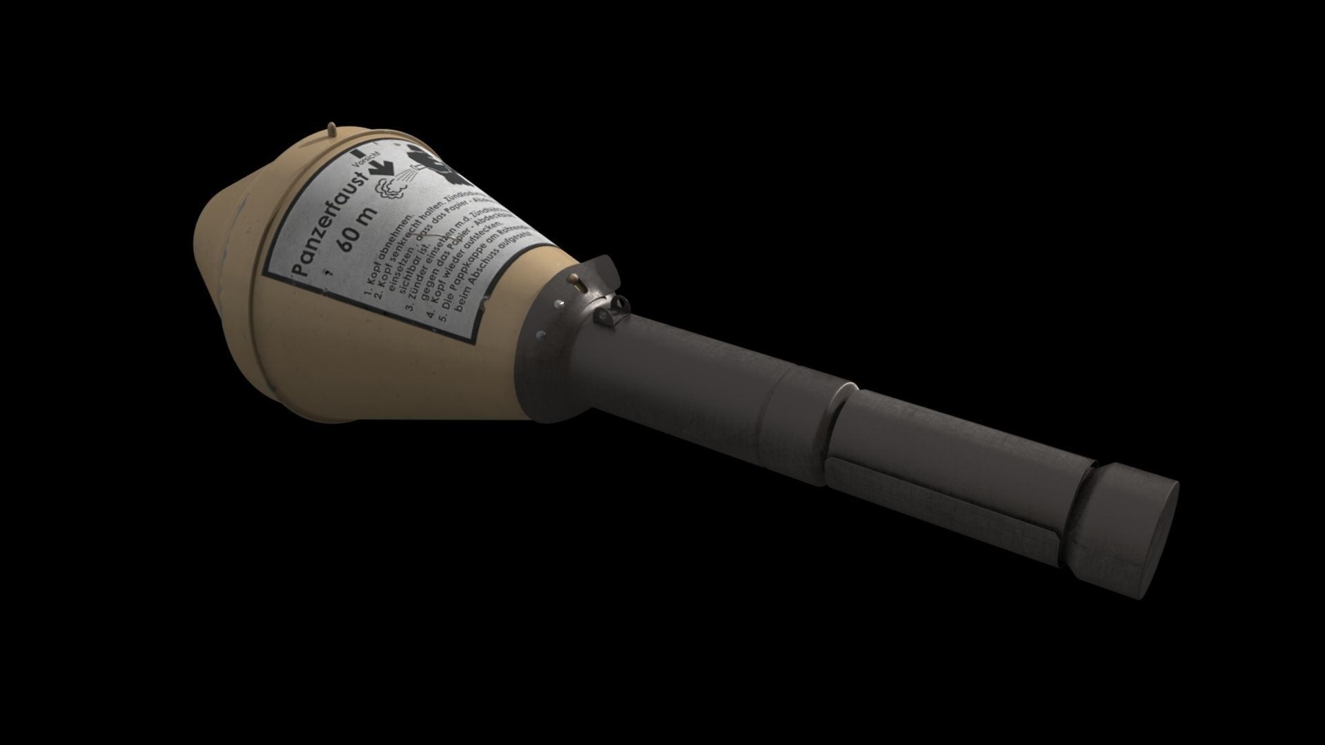 Panzerfaust 60 3D model_3