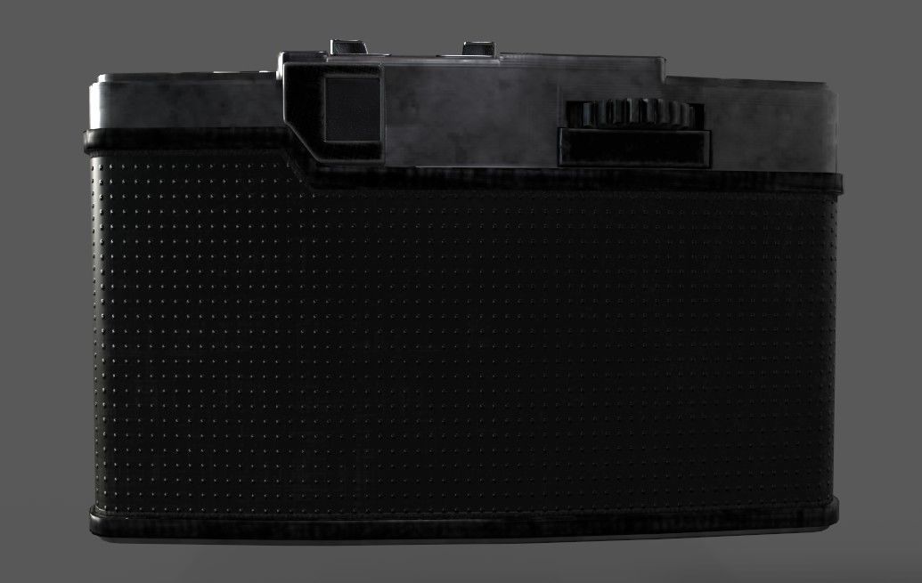 OLYMPUS - PEN EE2 Low-poly 3D model_7