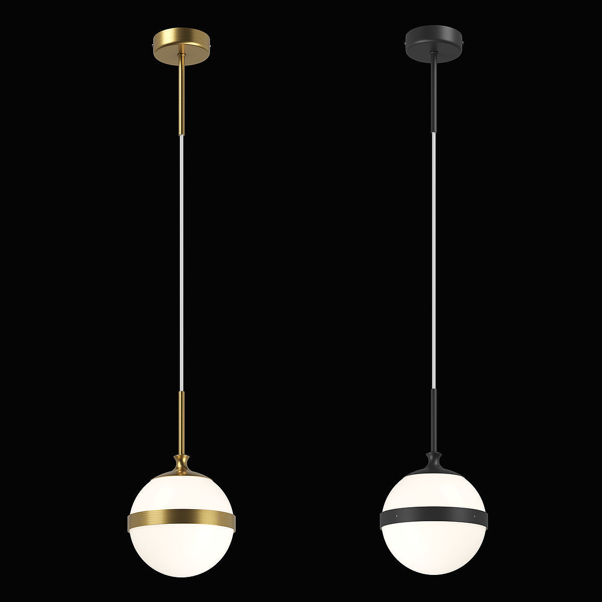81311x Globo Lightstar Chandelier 3D model_1