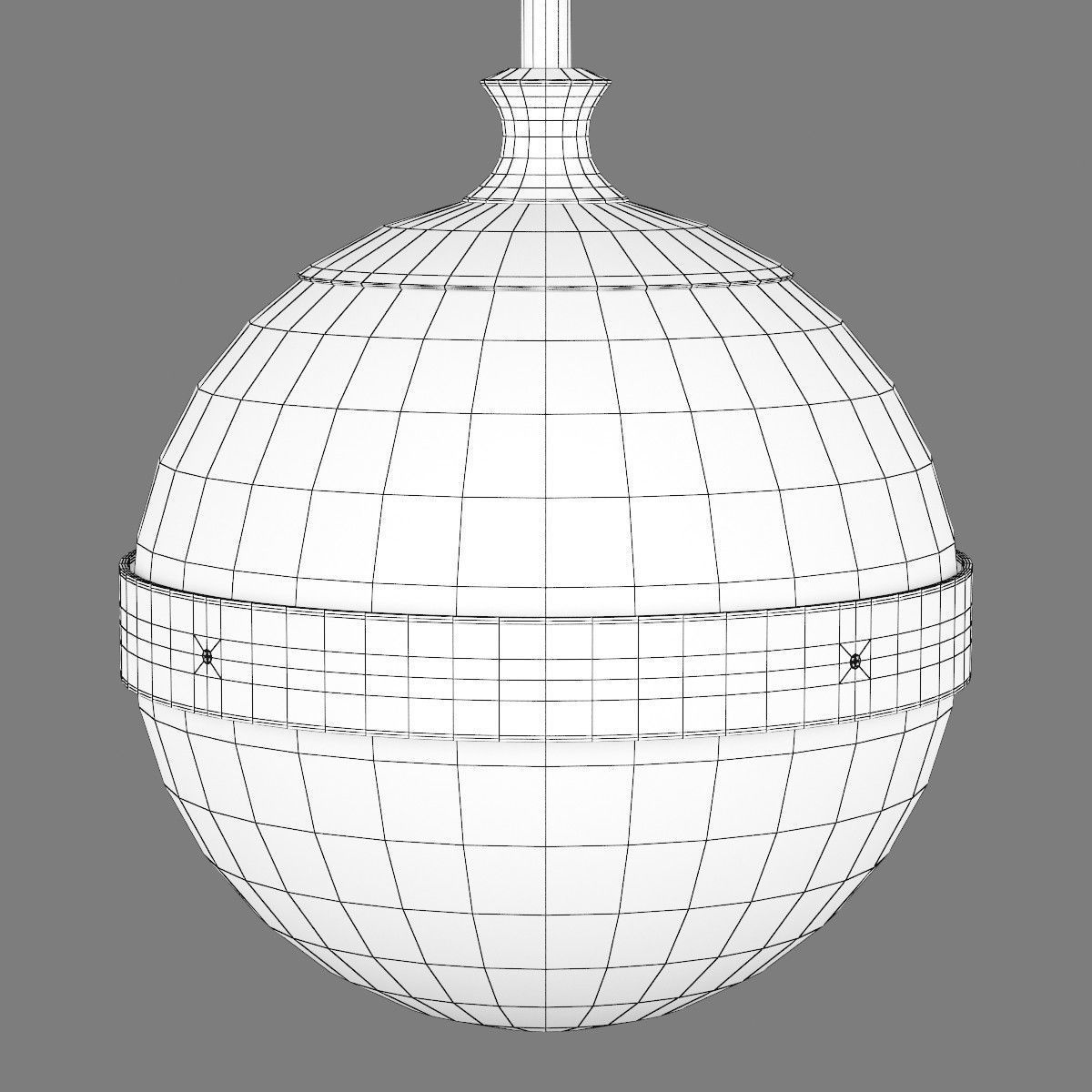 81311x Globo Lightstar Chandelier 3D model_8