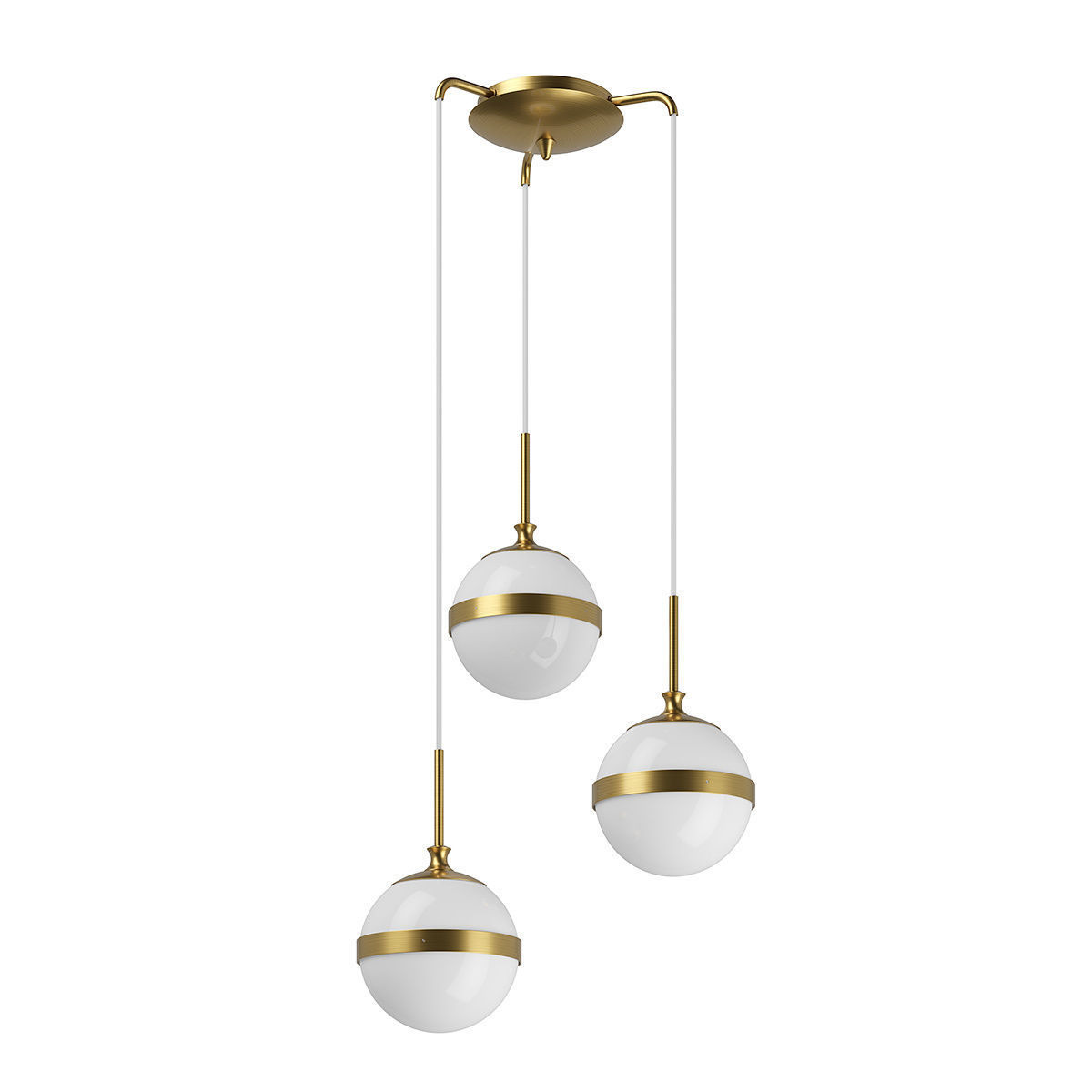 81313x Globo Lightstar Chandelier 3D model_3