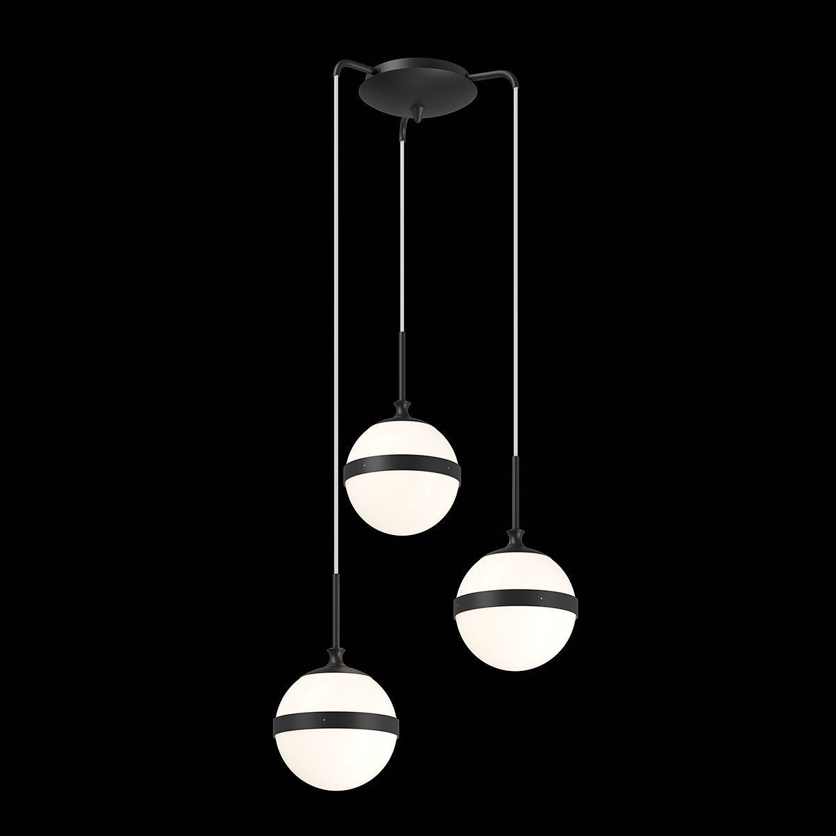 81313x Globo Lightstar Chandelier 3D model_4