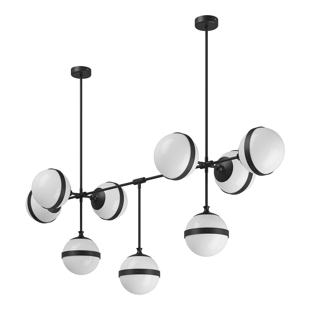81319x Globo Lightstar Chandelier 3D model_5