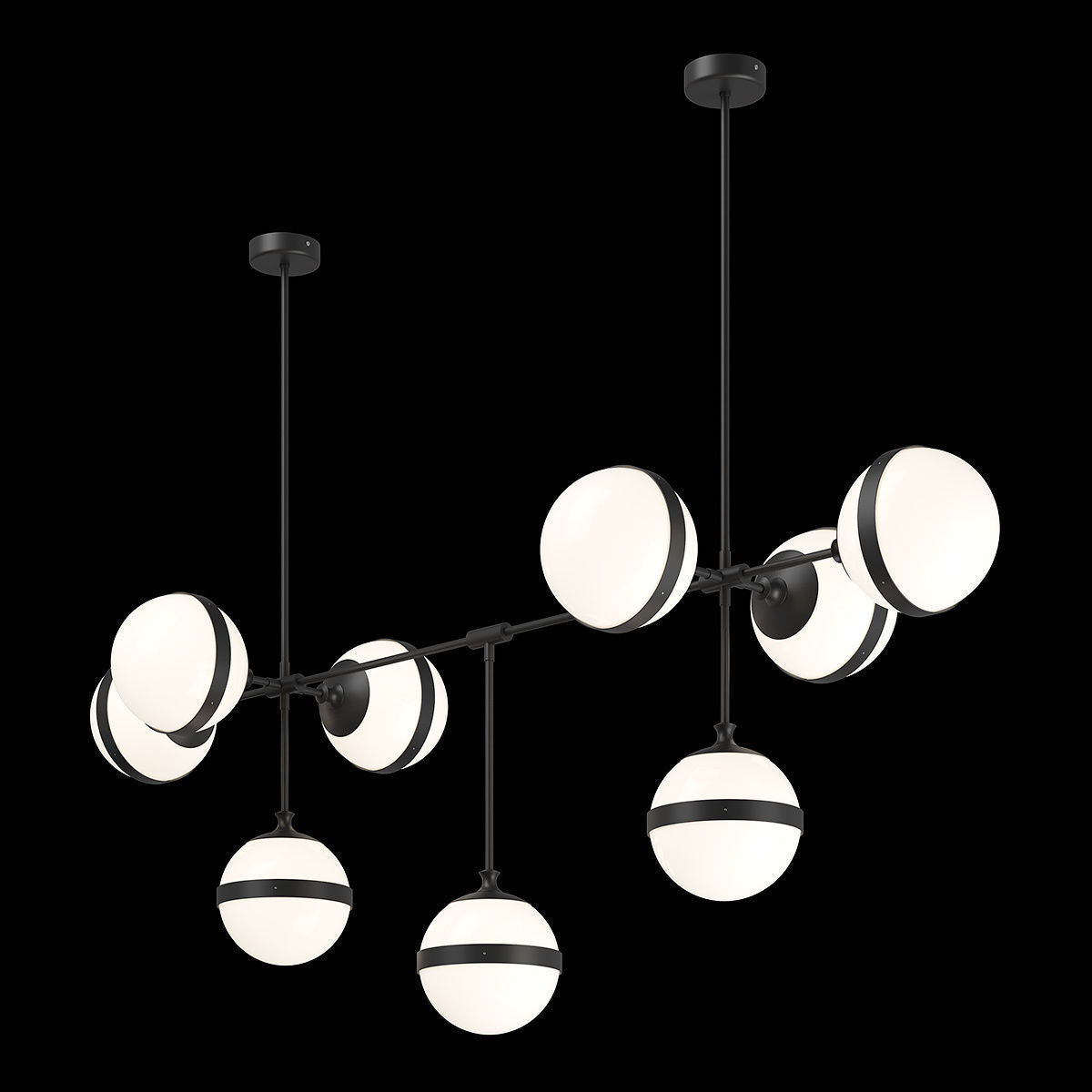 81319x Globo Lightstar Chandelier 3D model_4
