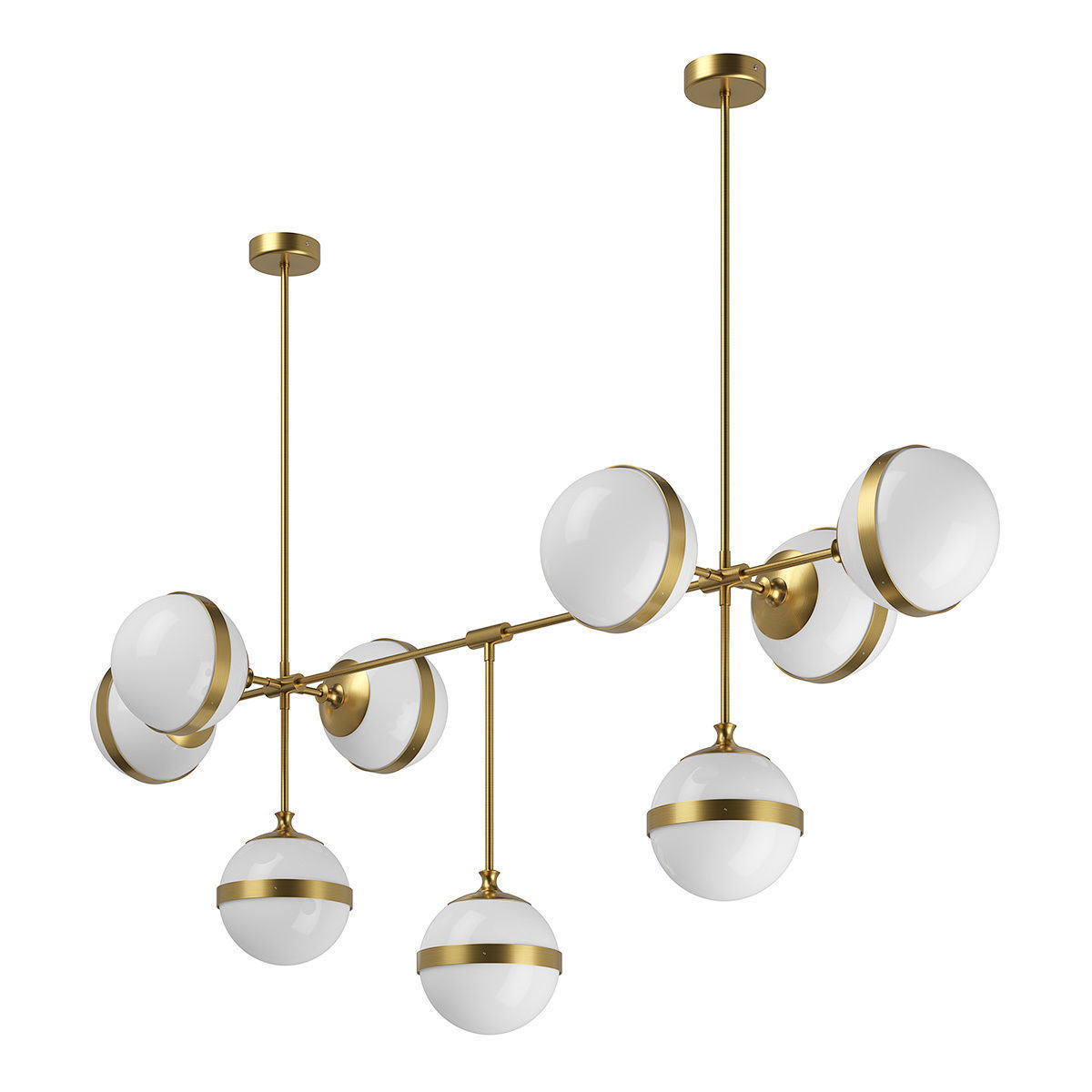 81319x Globo Lightstar Chandelier 3D model_3