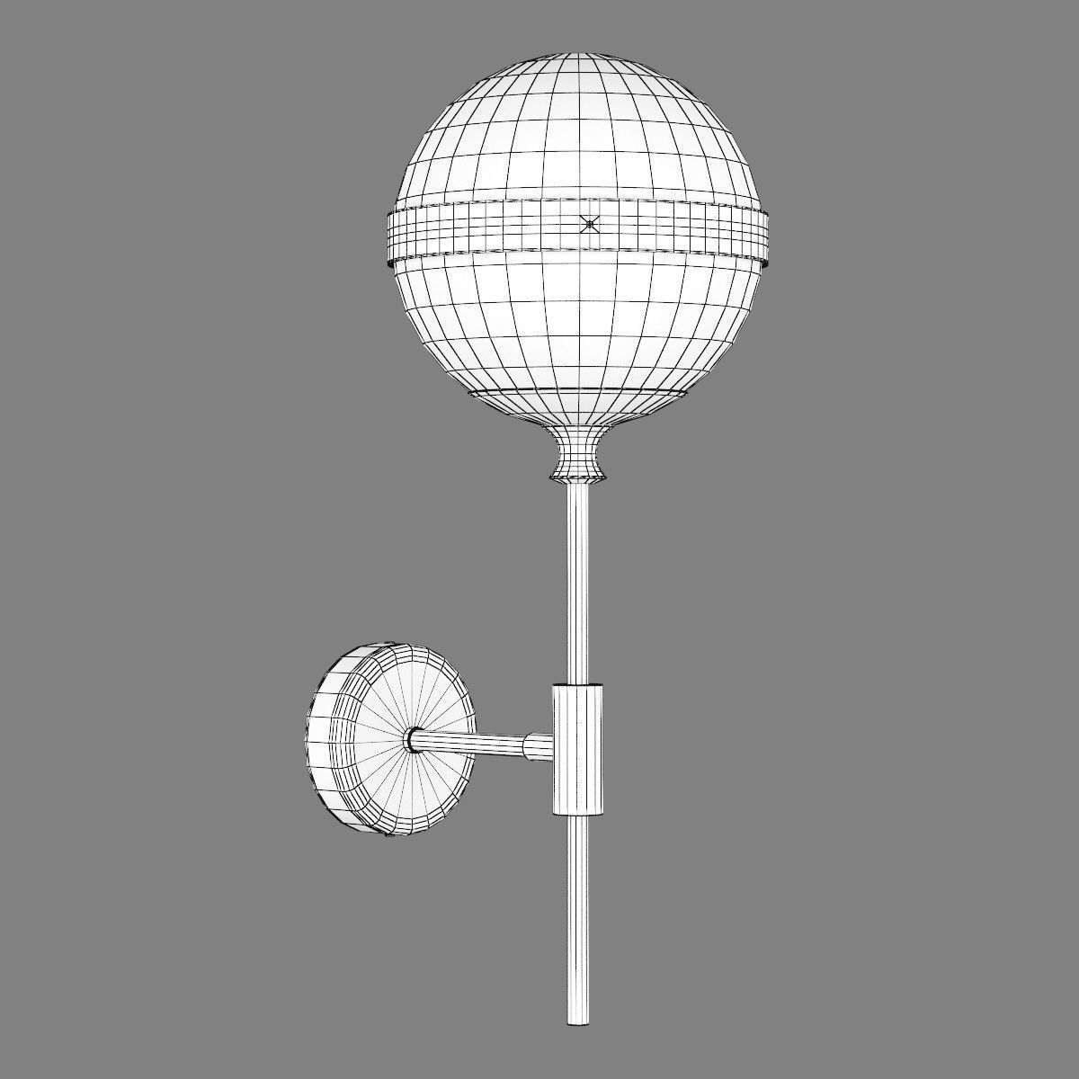 81361x Globo Lightstar Sconce 3D model_11