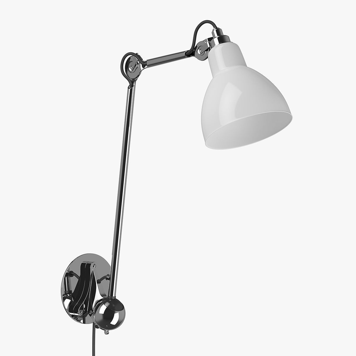 86561x Loft Lightstar Adjustable Sconce 3D model_3