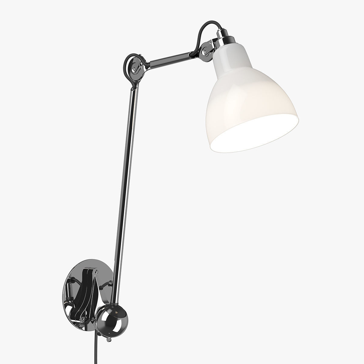 86561x Loft Lightstar Adjustable Sconce 3D model_2