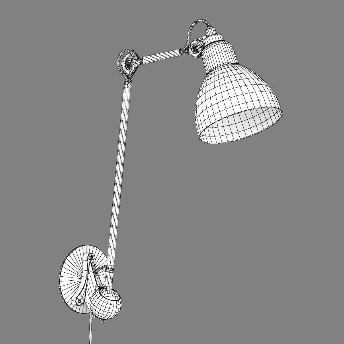 86561x Loft Lightstar Adjustable Sconce 3D model_15