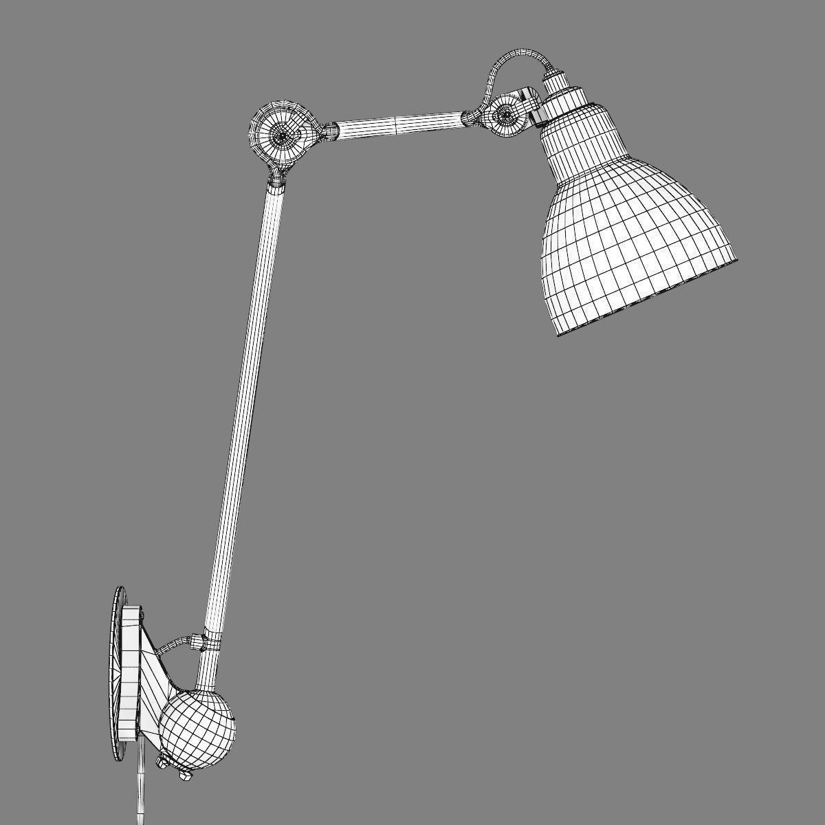 86561x Loft Lightstar Adjustable Sconce 3D model_14