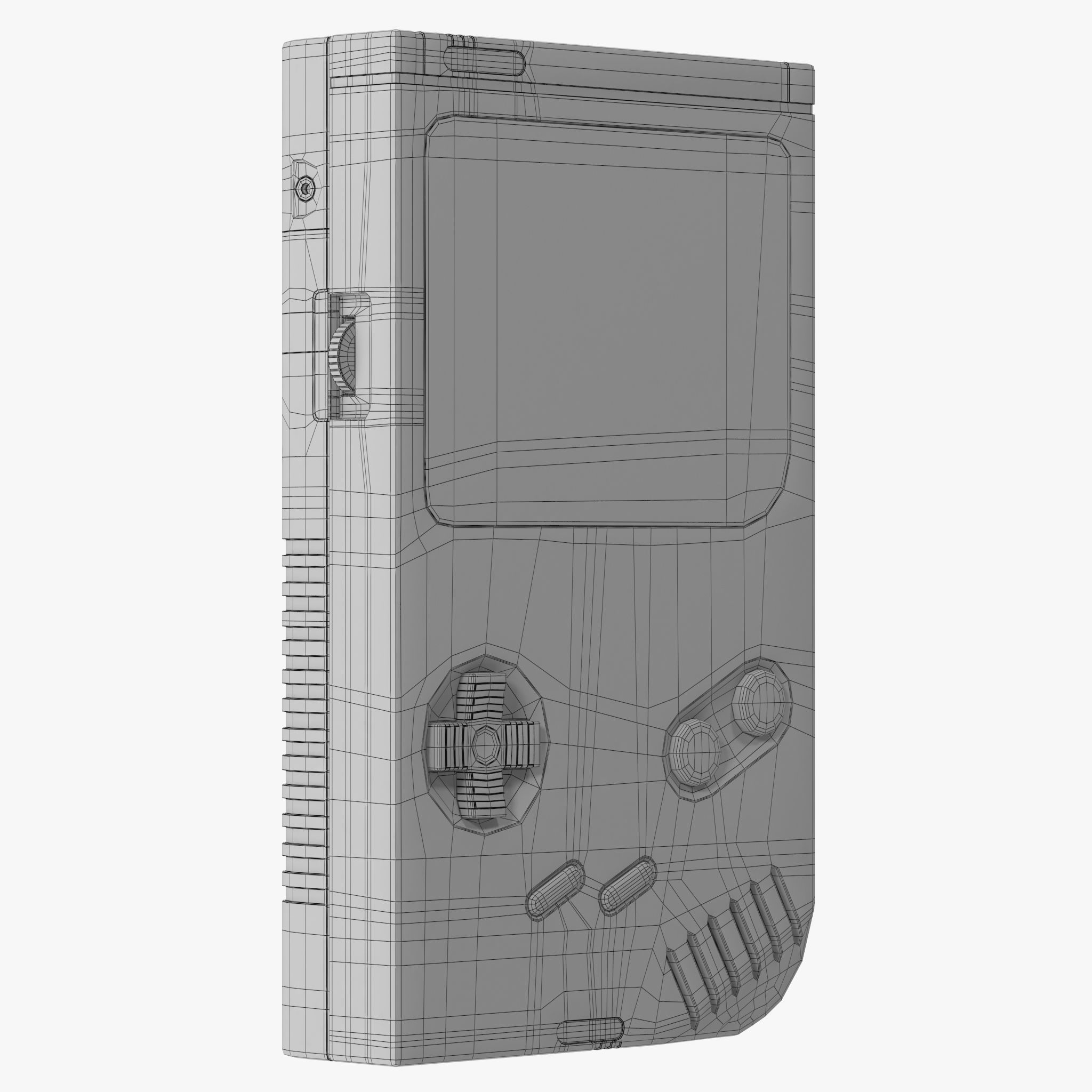Nintendo Game Boy 3D model_47