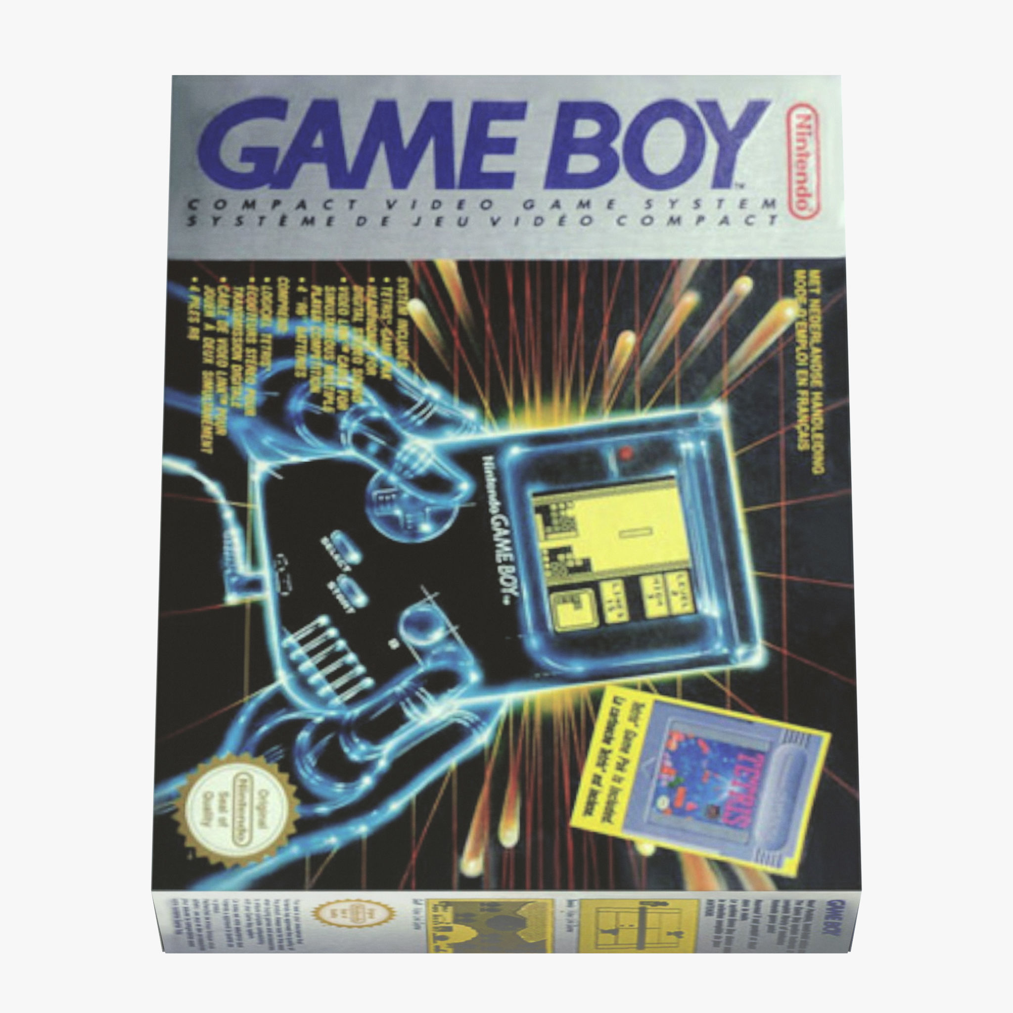 Nintendo Game Boy 3D model_30