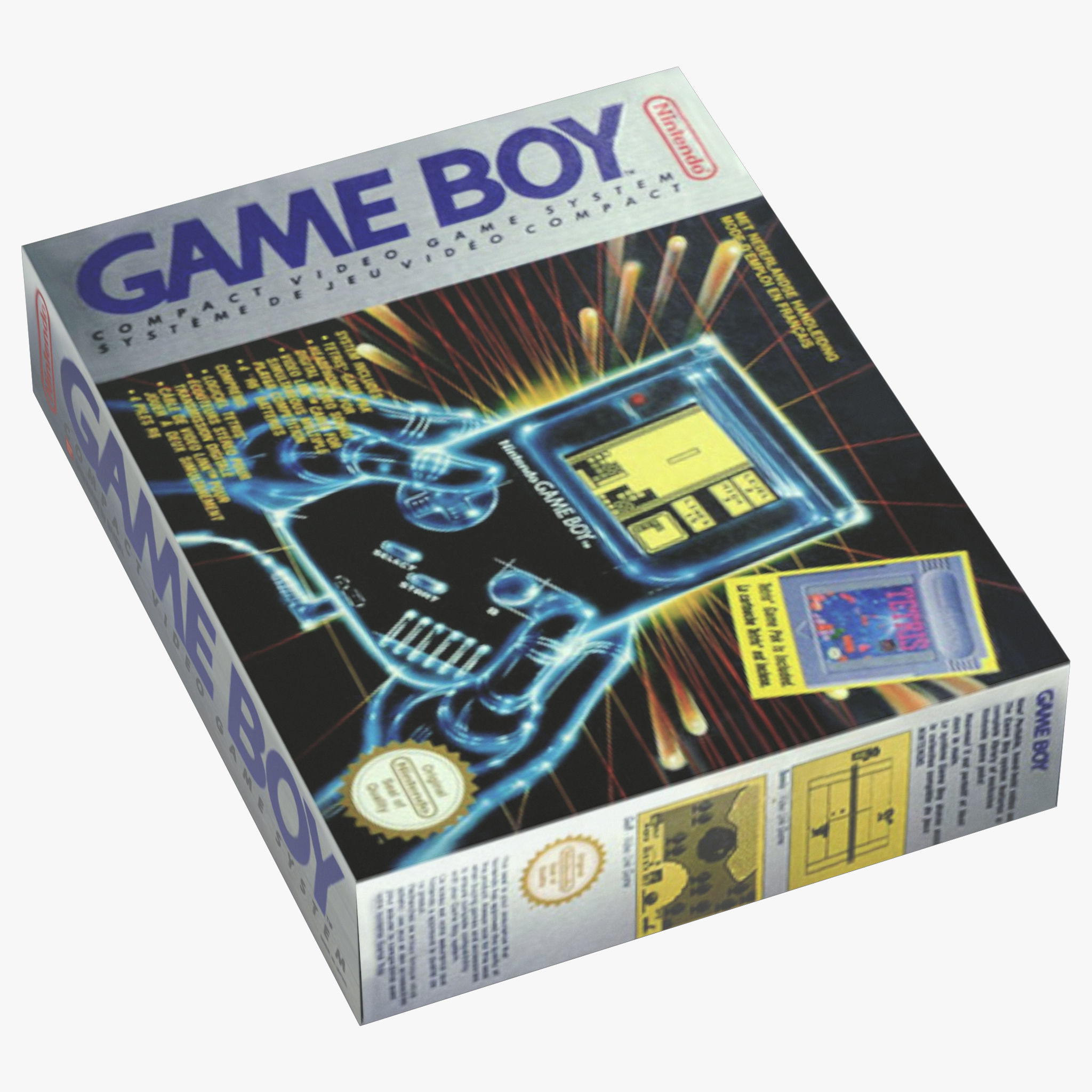 Nintendo Game Boy 3D model_31