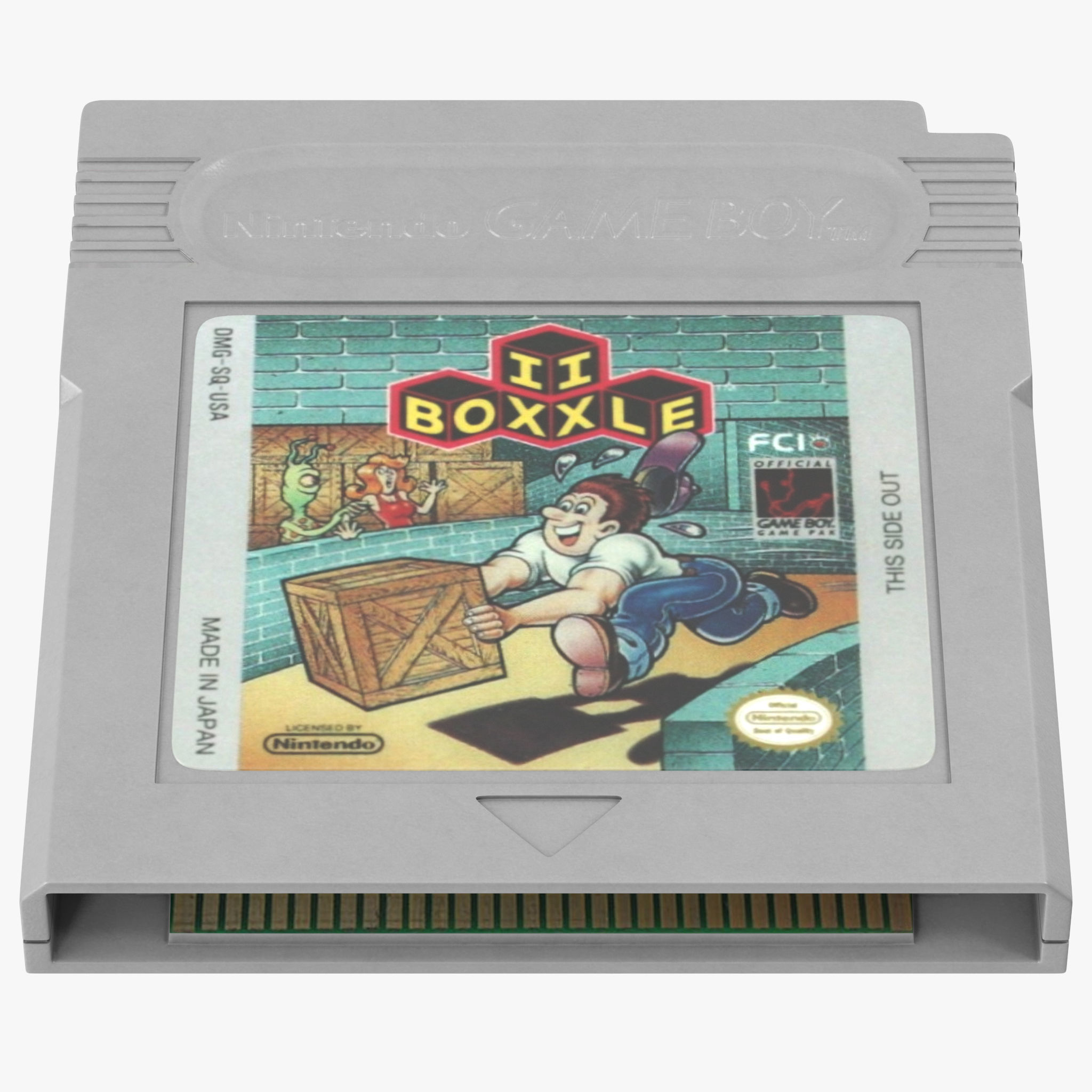 Nintendo Game Boy 3D model_40