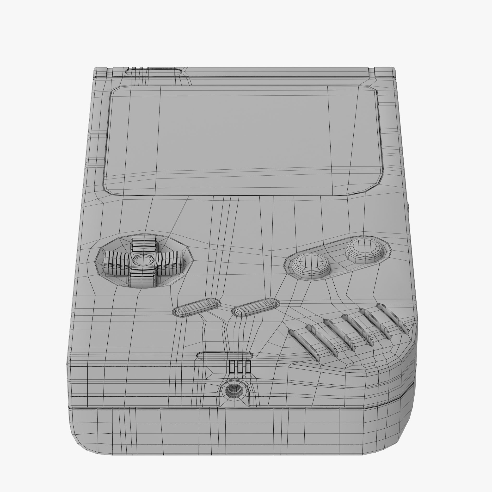 Nintendo Game Boy 3D model_49