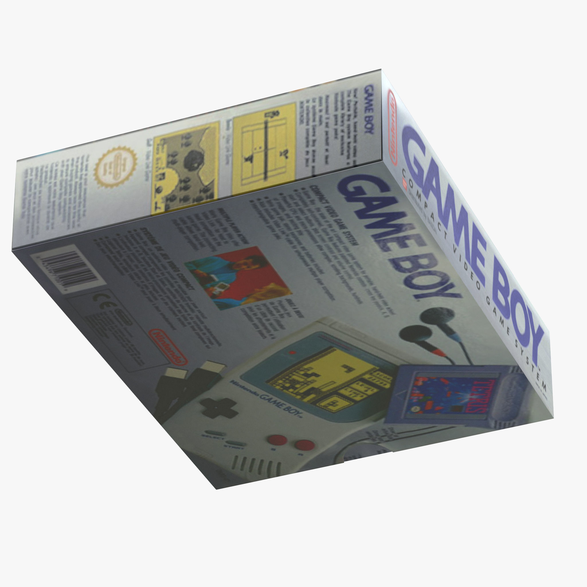 Nintendo Game Boy 3D model_33
