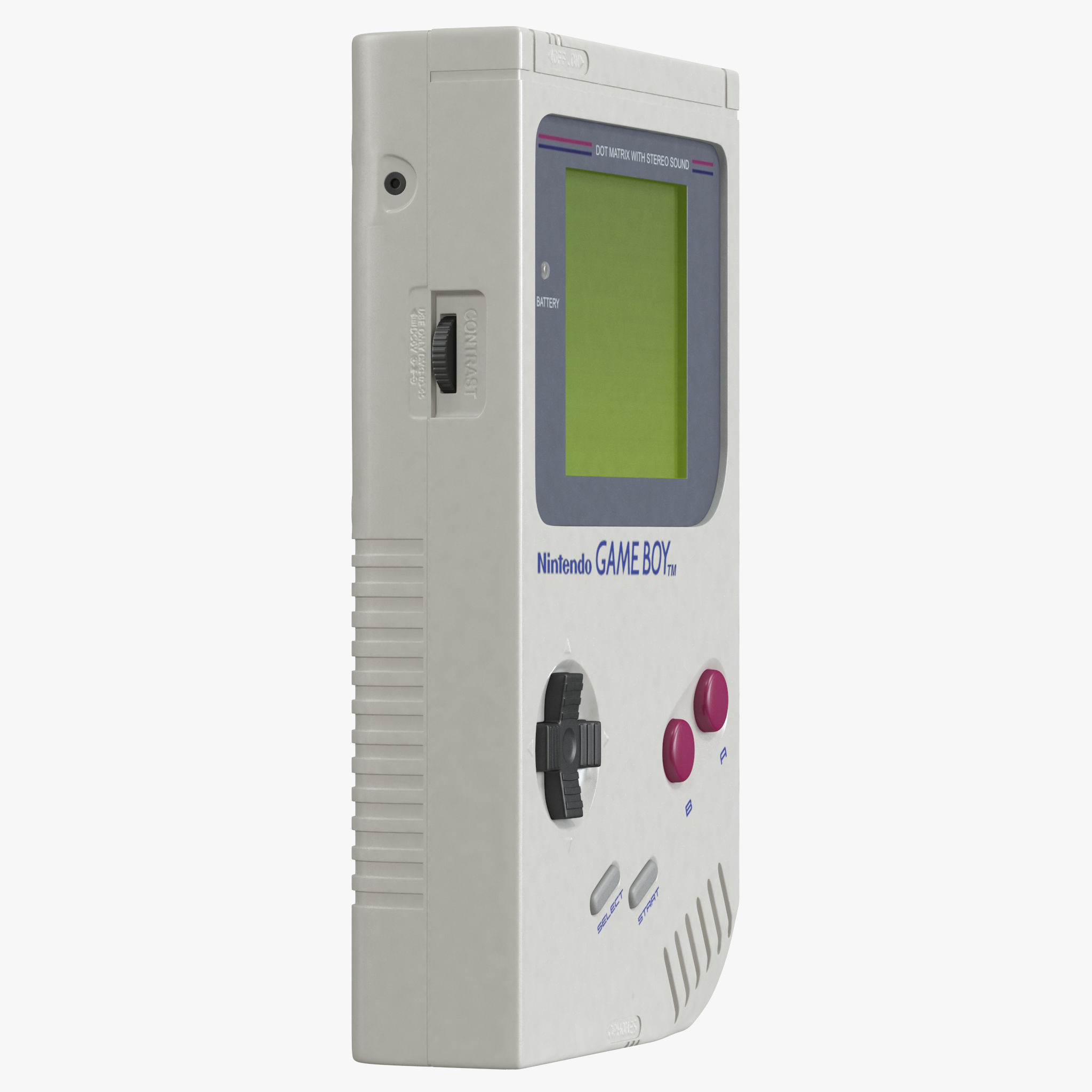 Nintendo Game Boy 3D model_25