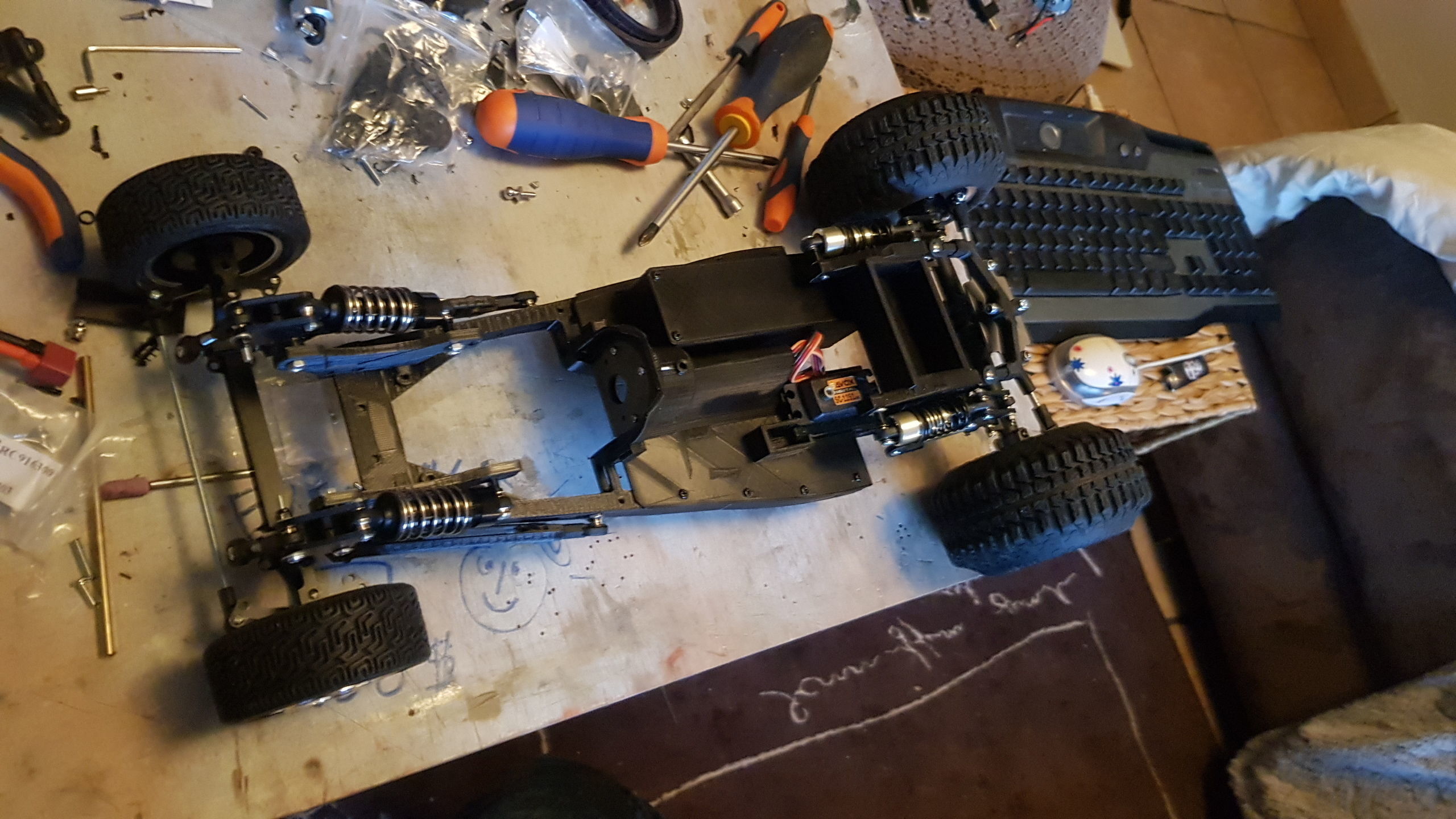 hot rod scale rc drift 3D model_2