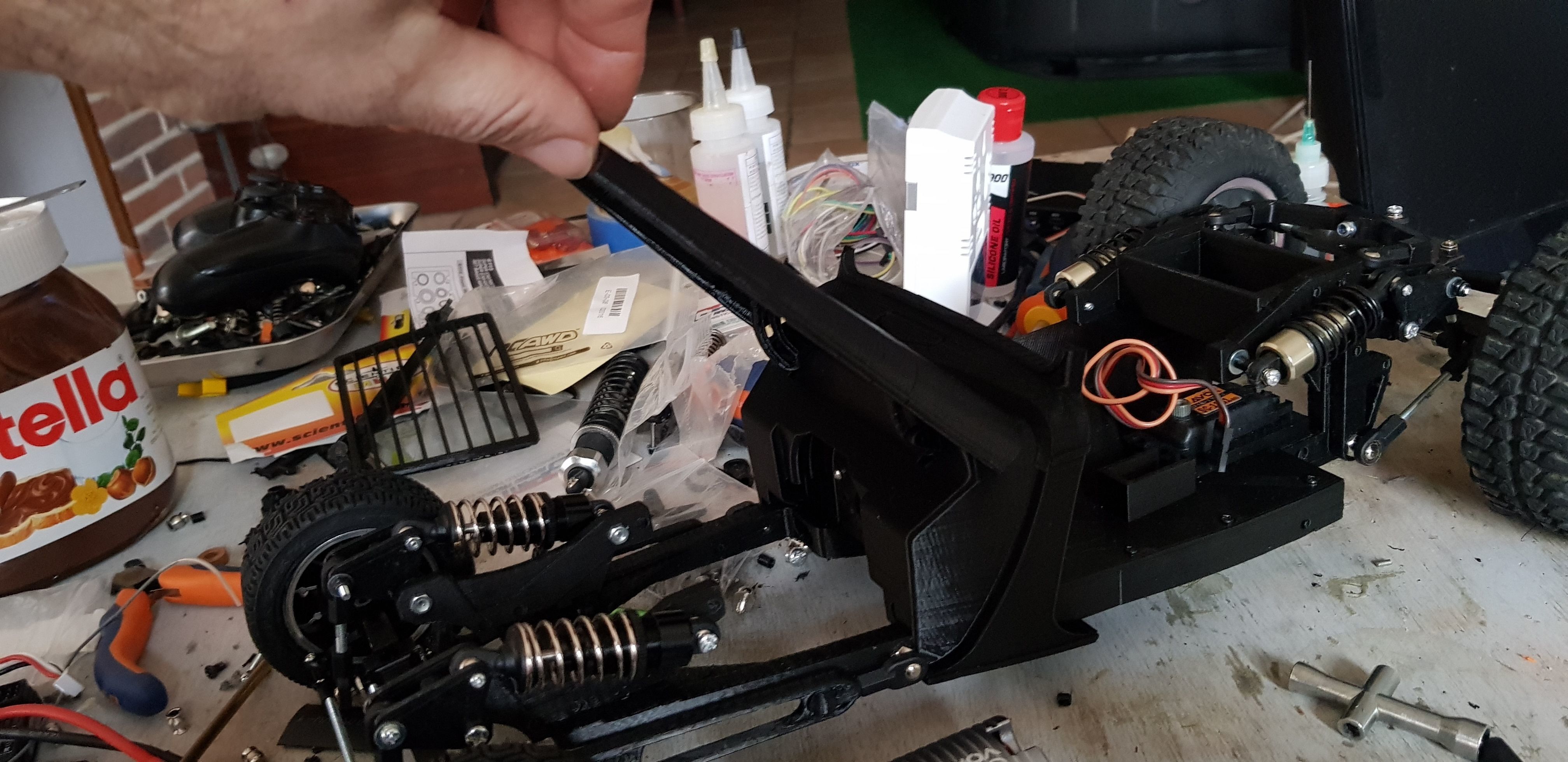 hot rod scale rc drift 3D model_7