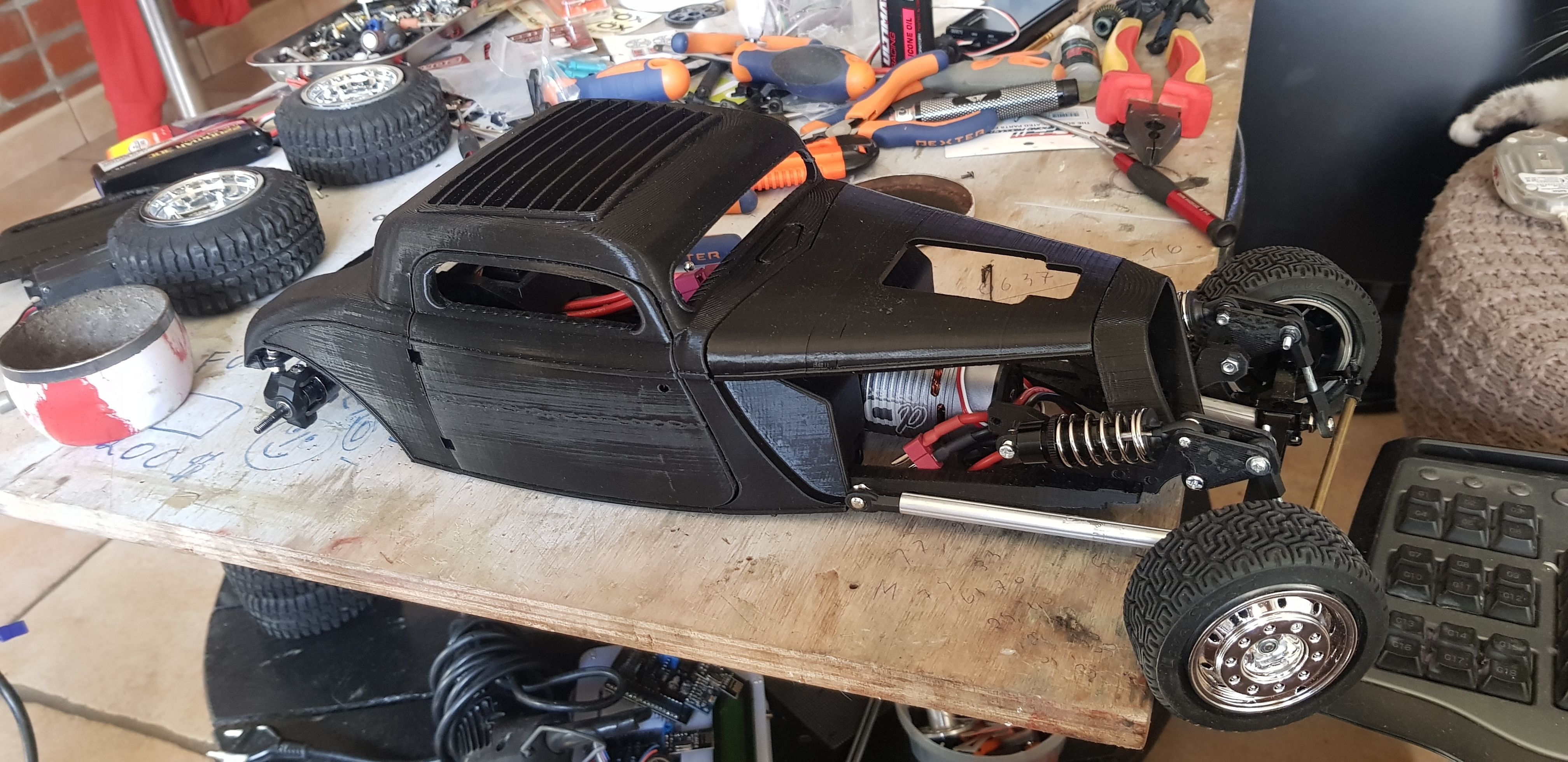 hot rod scale rc drift 3D model_12