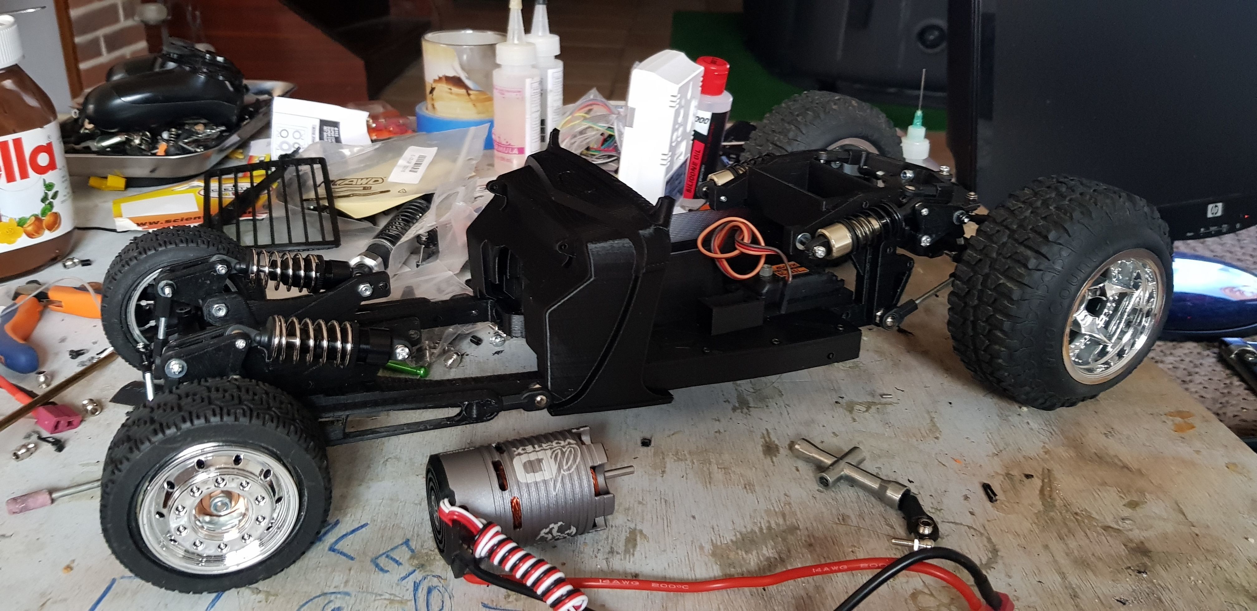 hot rod scale rc drift 3D model_11