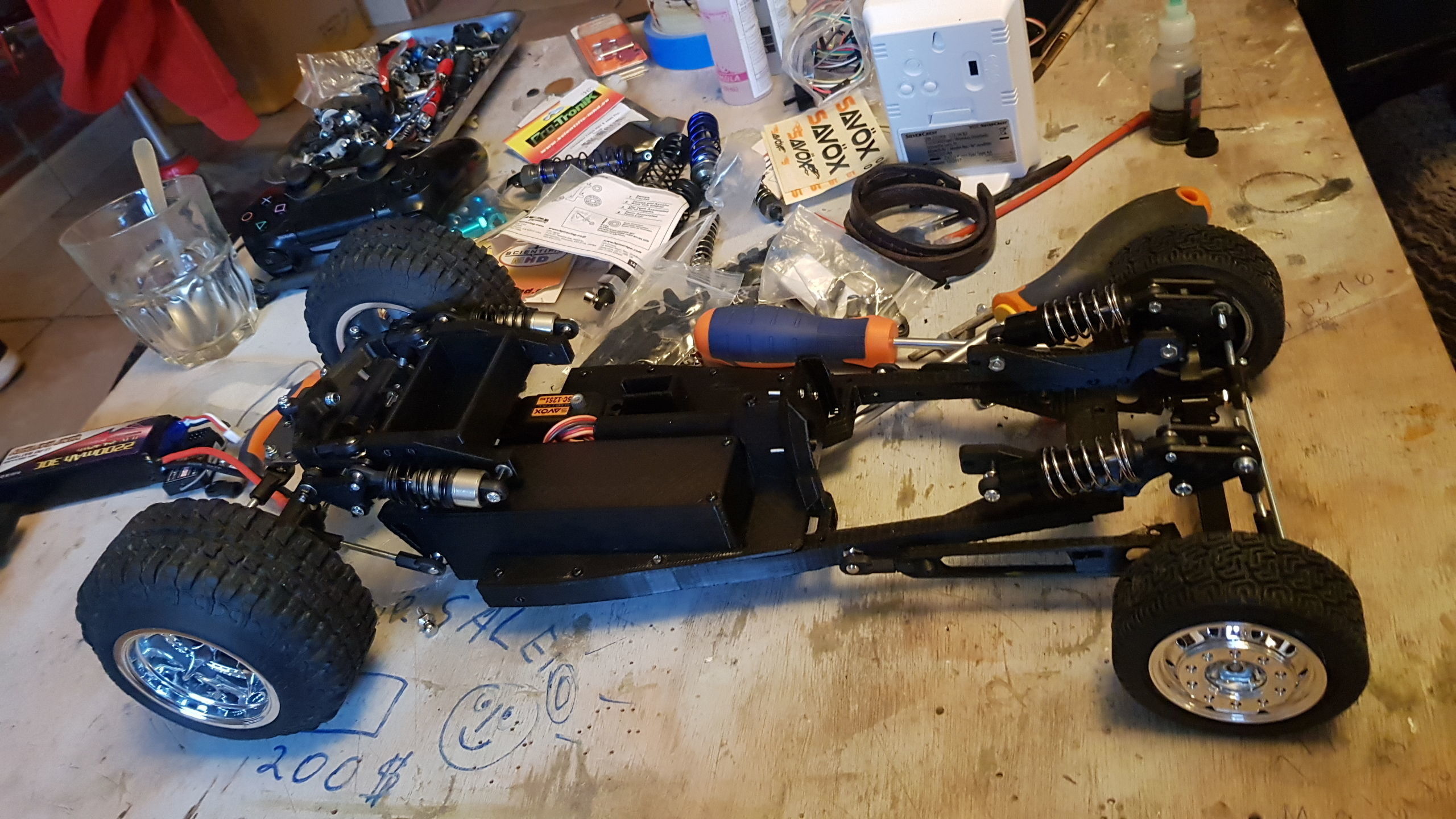 hot rod scale rc drift 3D model_1